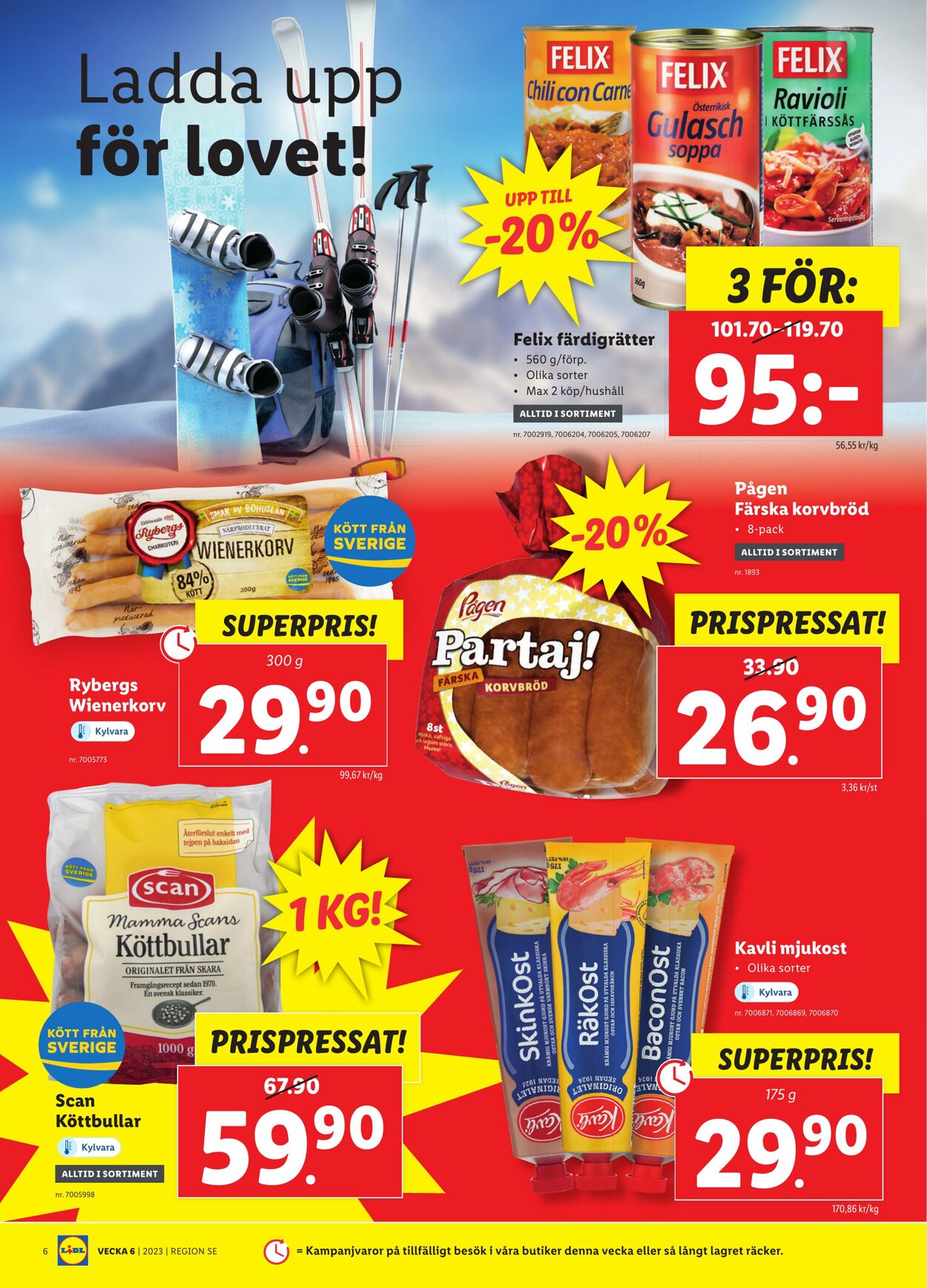 Erbjudanden Lidl 06.02.2023 - 12.02.2023