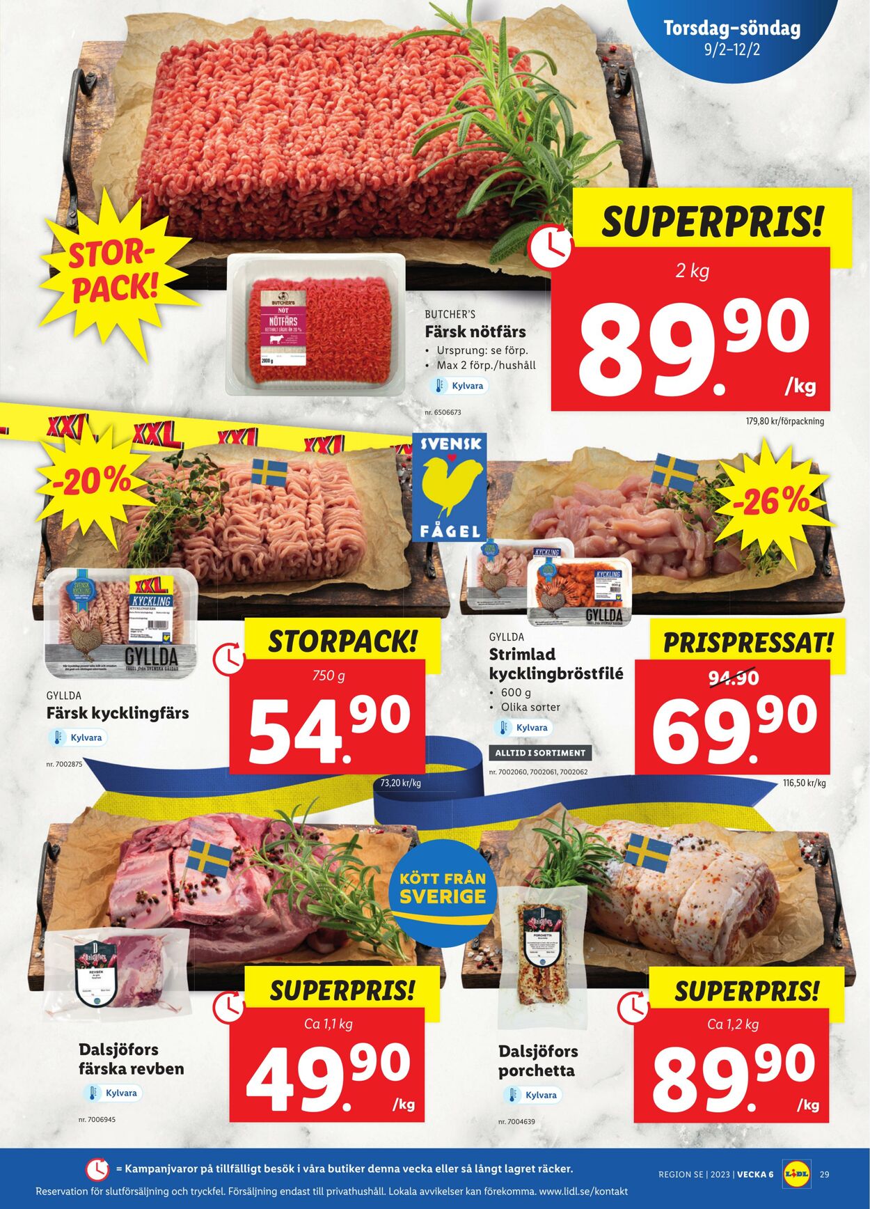 Erbjudanden Lidl 06.02.2023 - 12.02.2023