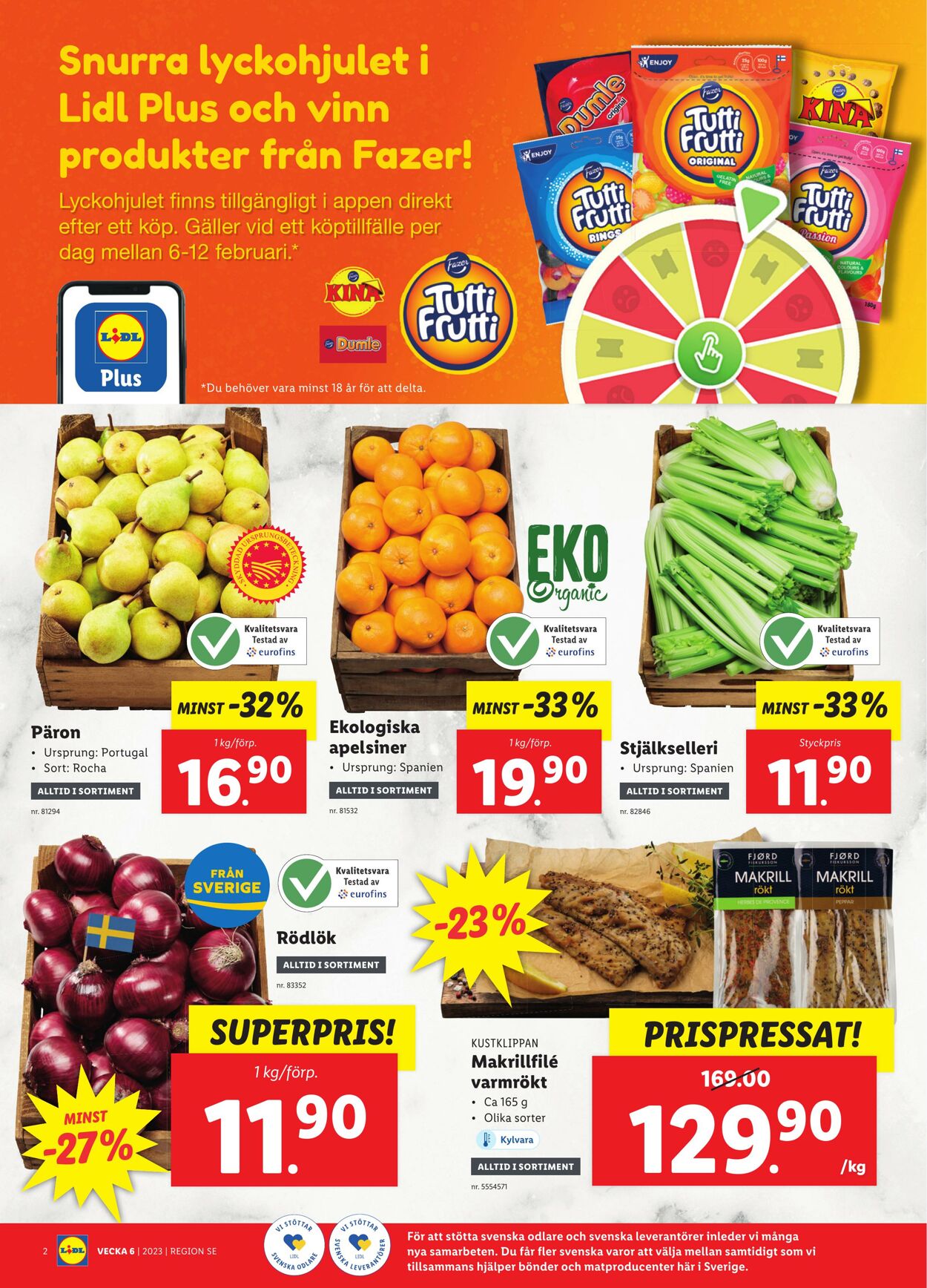 Erbjudanden Lidl 06.02.2023 - 12.02.2023