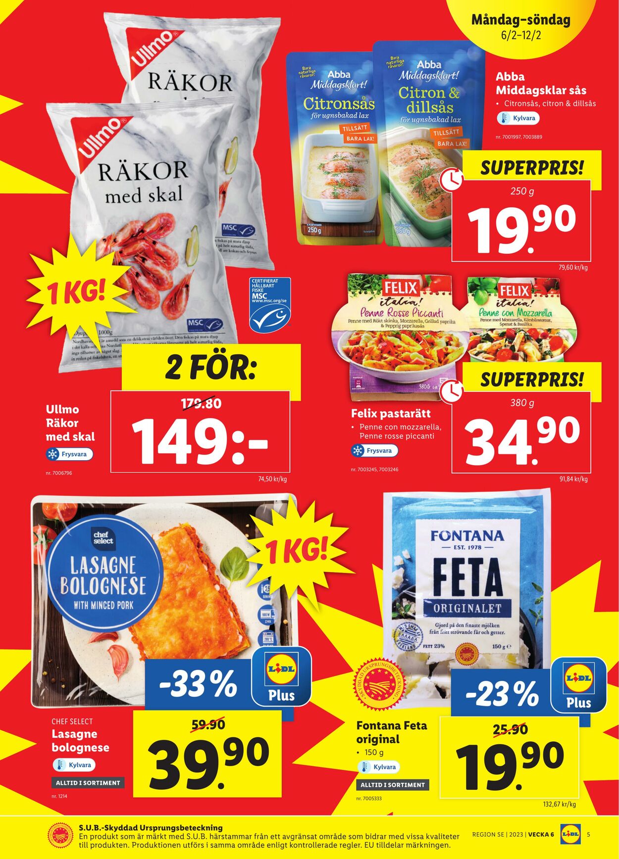 Erbjudanden Lidl 06.02.2023 - 12.02.2023