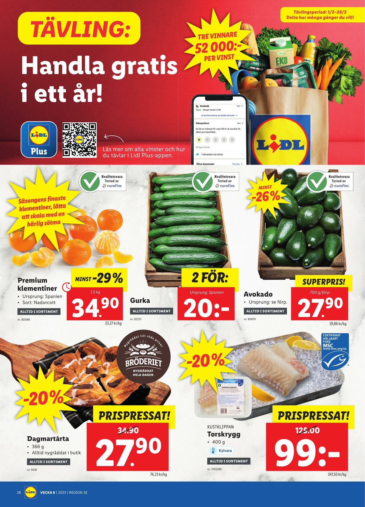 Erbjudanden Lidl 06.02.2023 - 12.02.2023