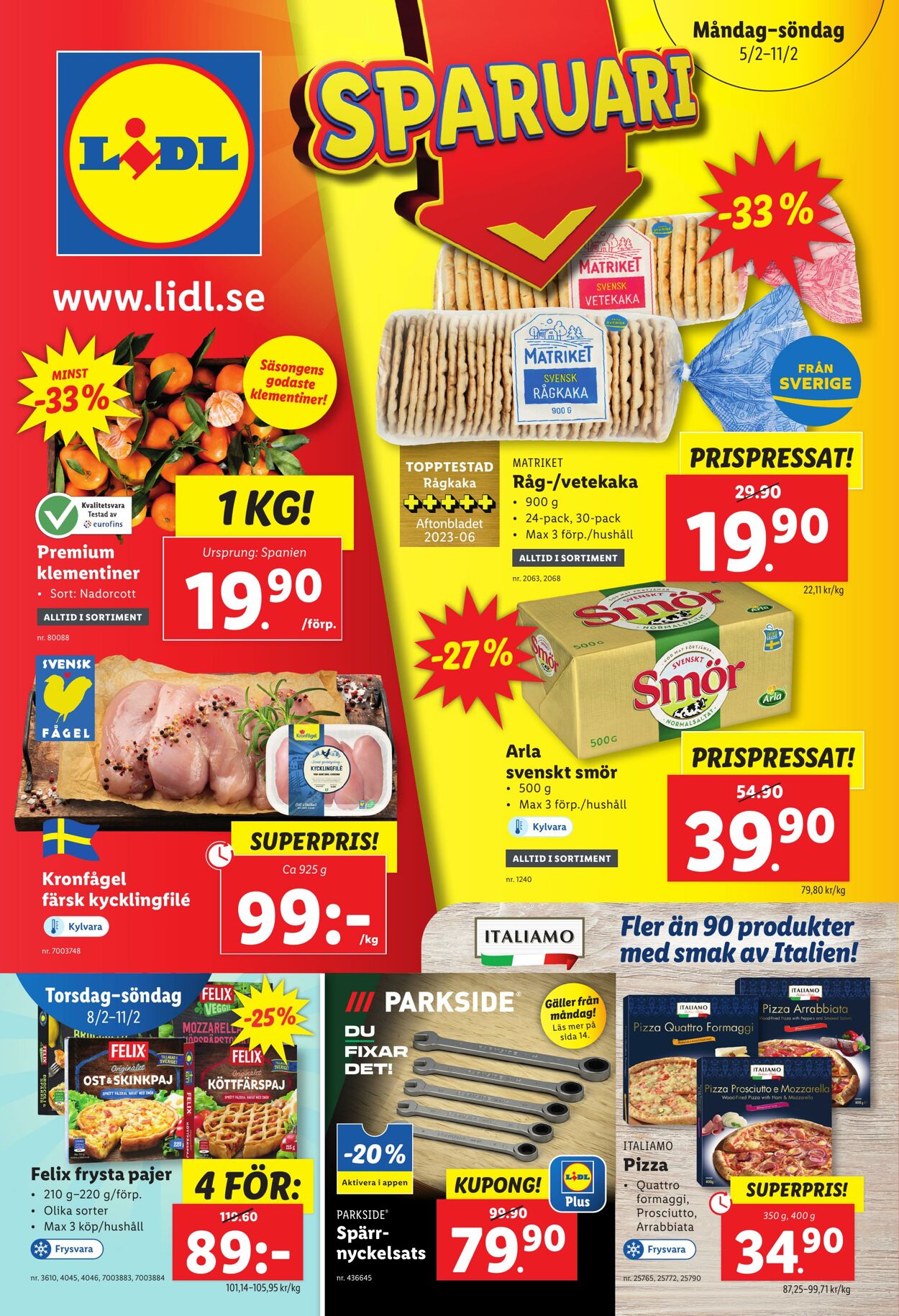 Erbjudanden Lidl 05.02.2024 - 11.02.2024