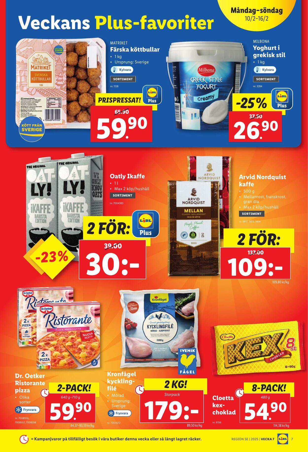 Erbjudanden Lidl 10.02.2025 - 16.02.2025