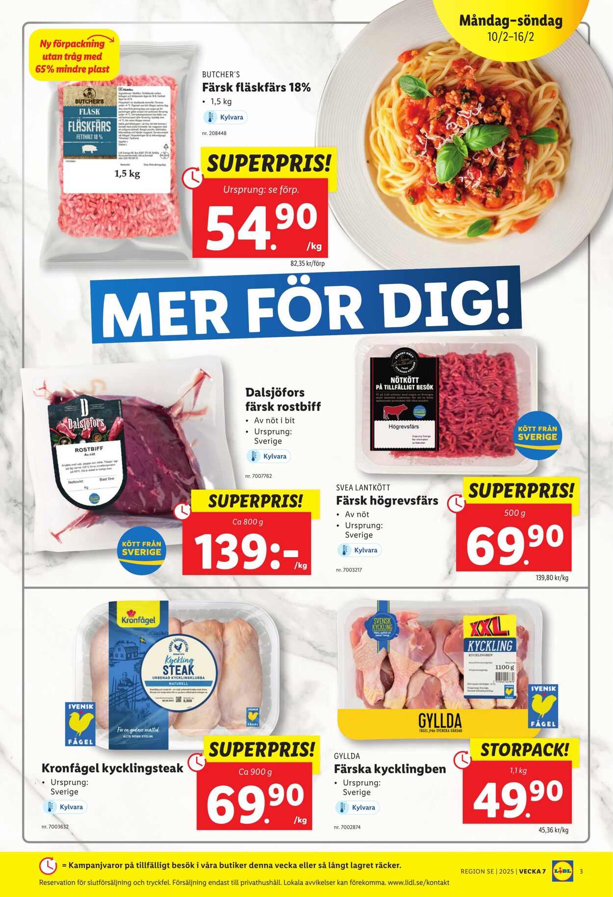 Erbjudanden Lidl 10.02.2025 - 16.02.2025