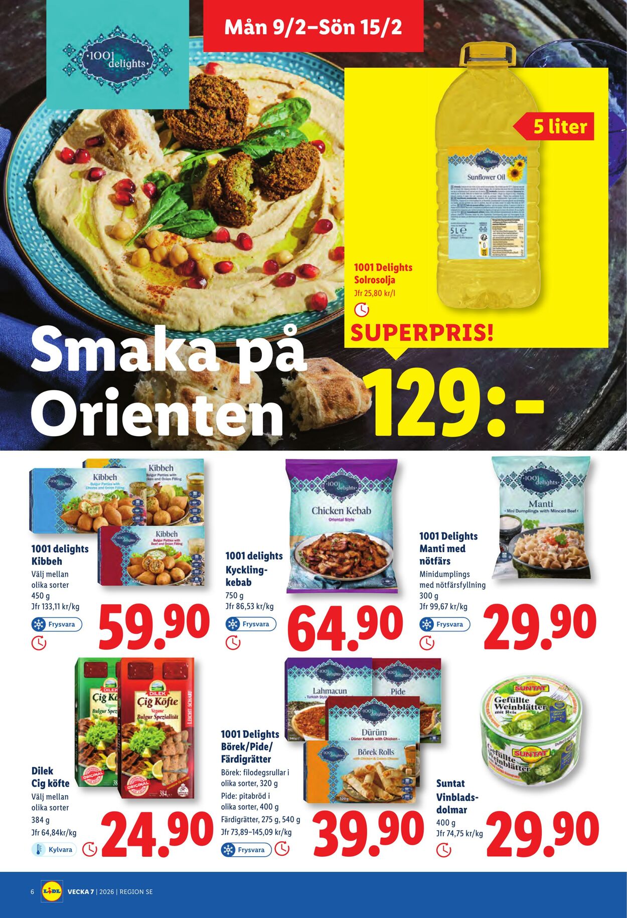 Erbjudanden Lidl 09.02.2026 - 15.02.2026