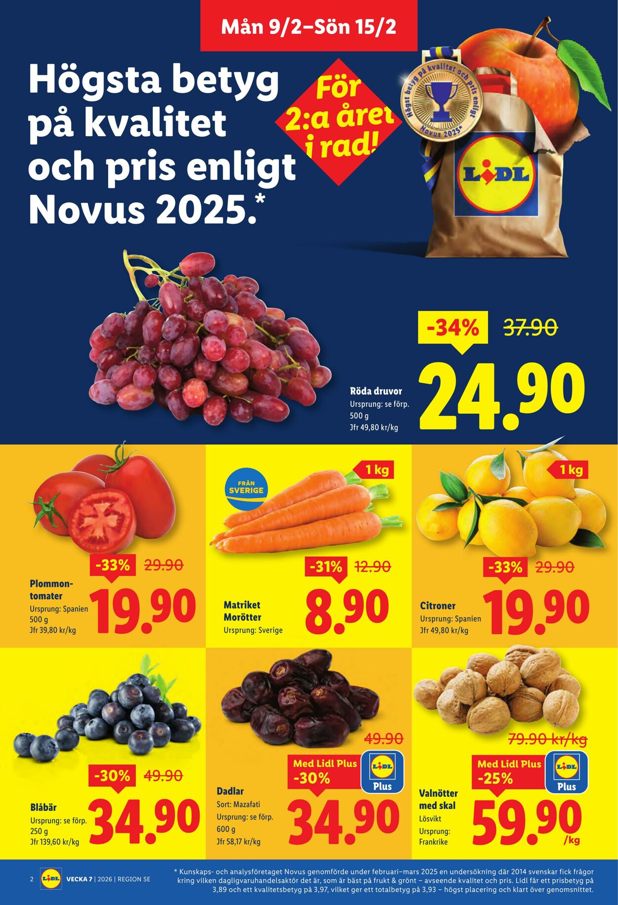 Erbjudanden Lidl 09.02.2026 - 15.02.2026