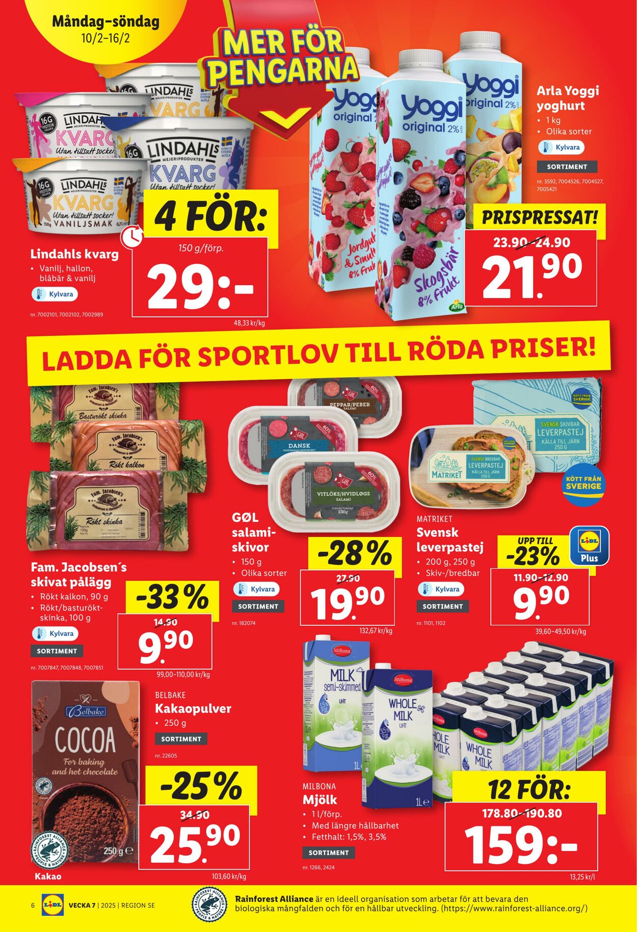 Erbjudanden Lidl 10.02.2025 - 16.02.2025