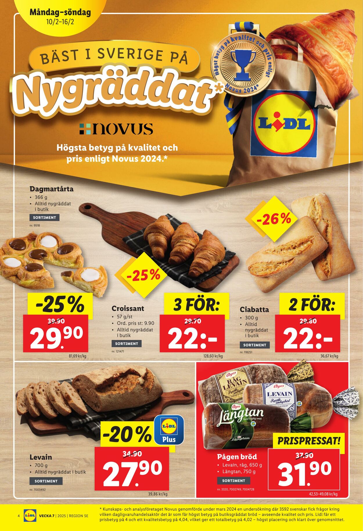 Erbjudanden Lidl 10.02.2025 - 16.02.2025