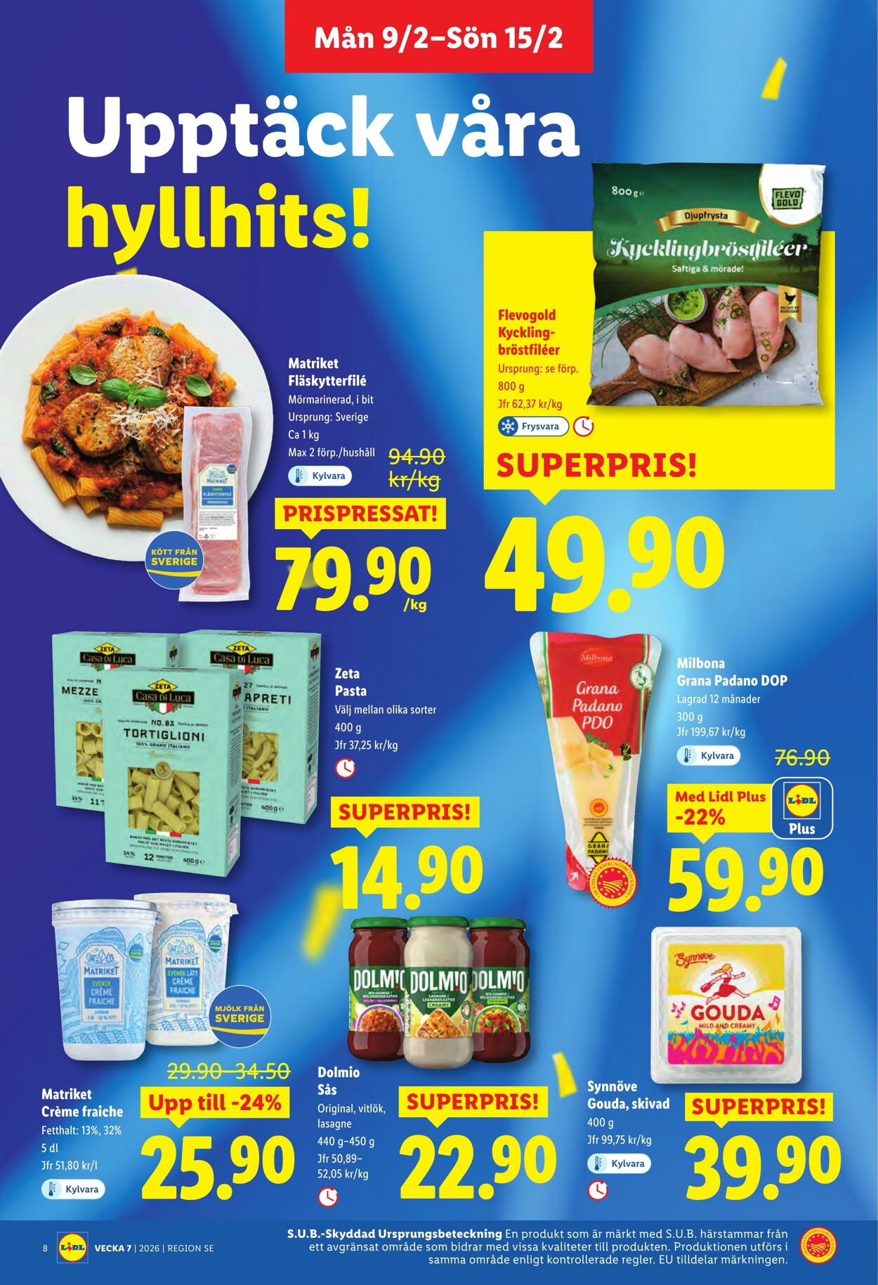 Erbjudanden Lidl 09.02.2026 - 15.02.2026