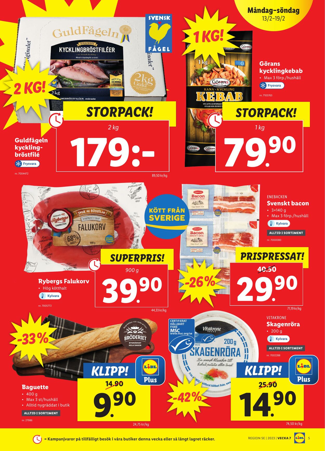 Erbjudanden Lidl 13.02.2023 - 19.02.2023