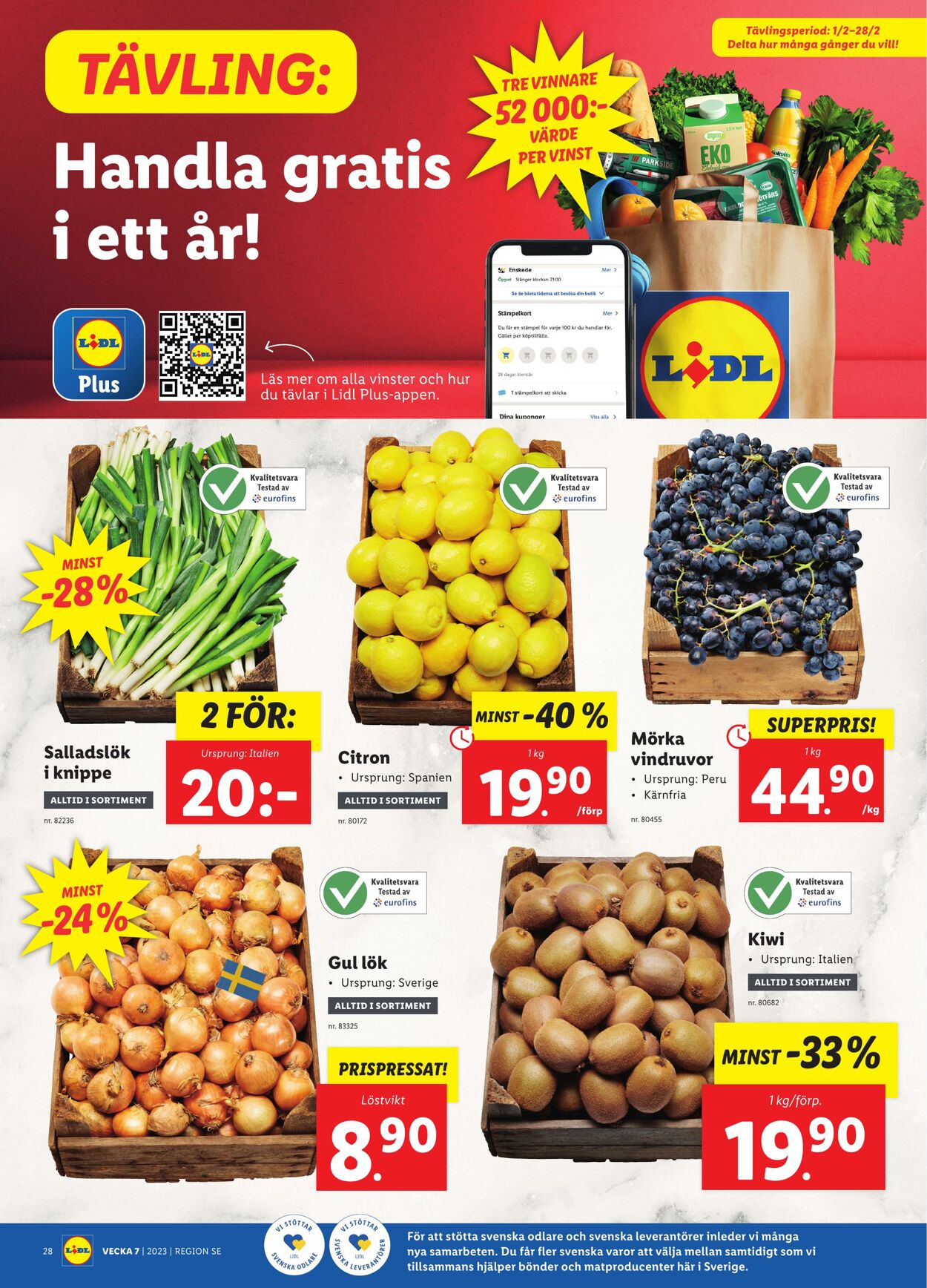 Erbjudanden Lidl 13.02.2023 - 19.02.2023