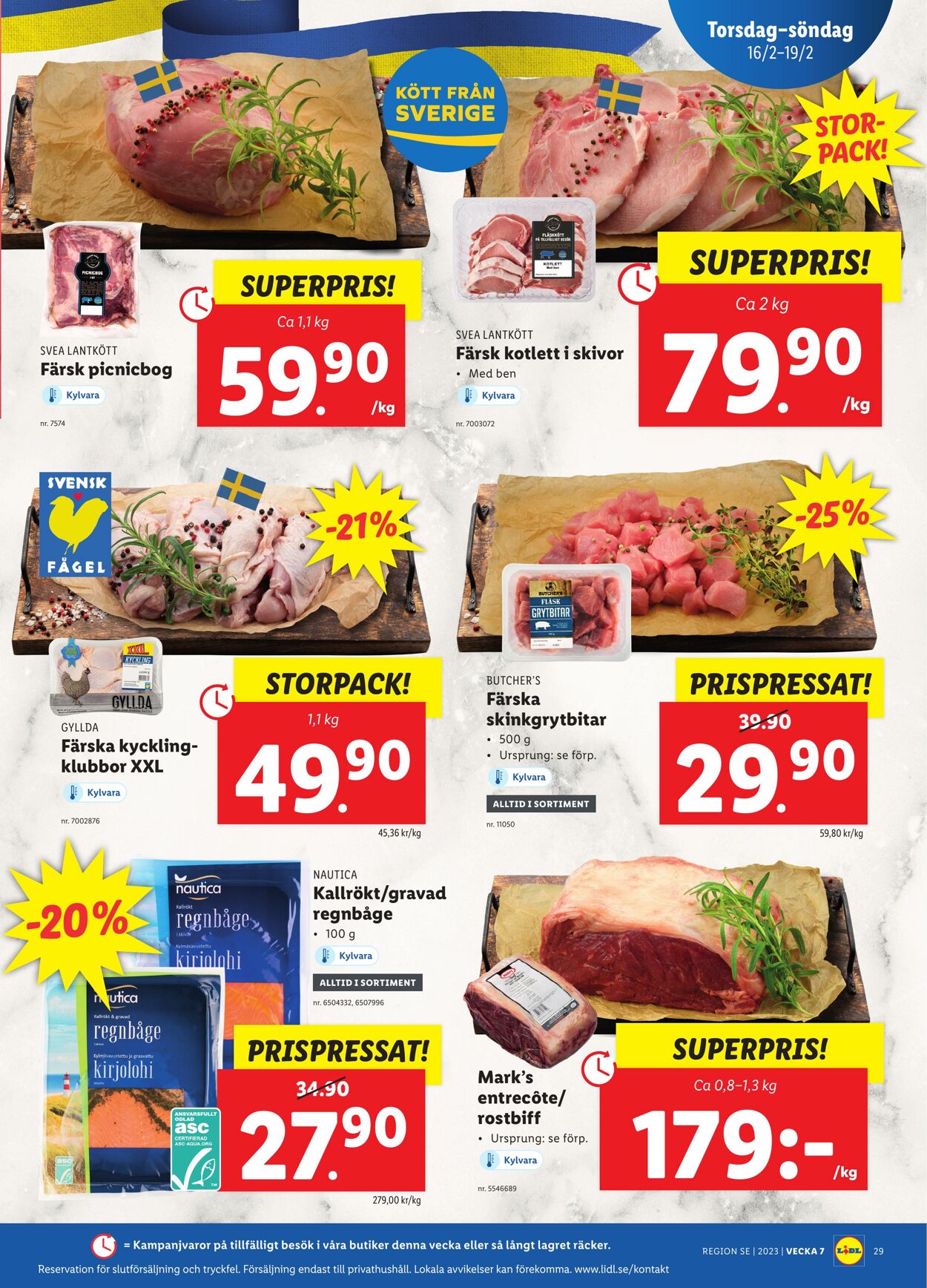 Erbjudanden Lidl 13.02.2023 - 19.02.2023