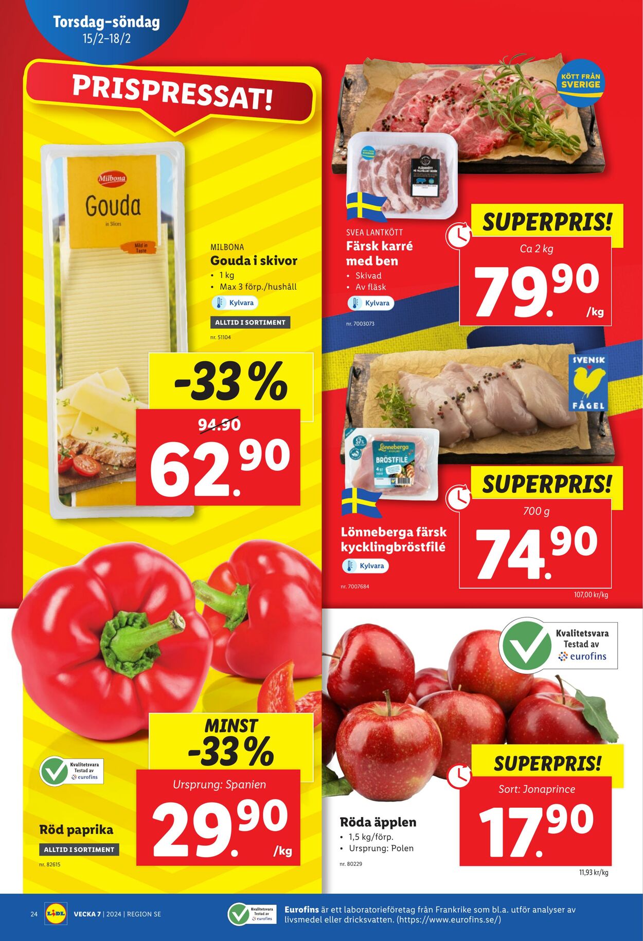 Erbjudanden Lidl 12.02.2024 - 18.02.2024