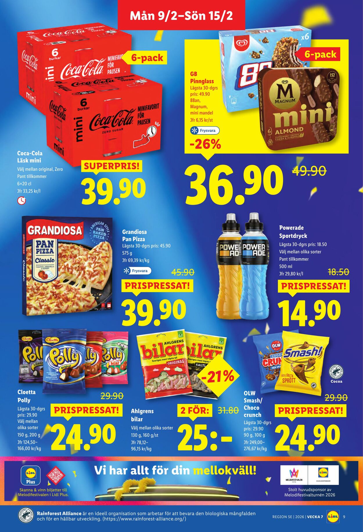 Erbjudanden Lidl 09.02.2026 - 15.02.2026