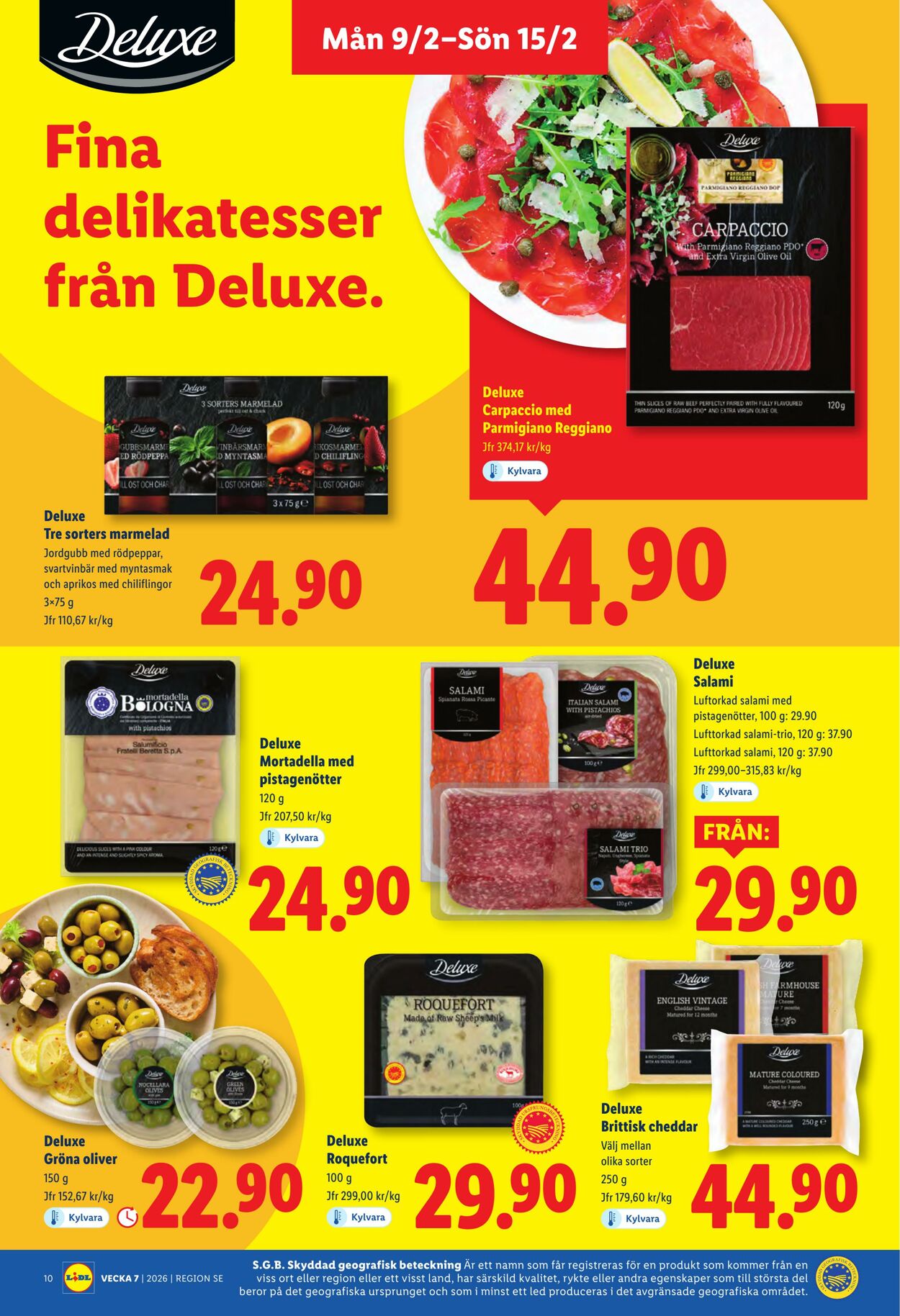 Erbjudanden Lidl 09.02.2026 - 15.02.2026