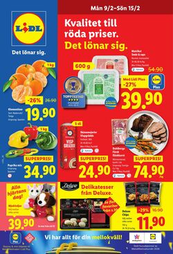 Erbjudanden Lidl 09.02.2026 - 15.02.2026