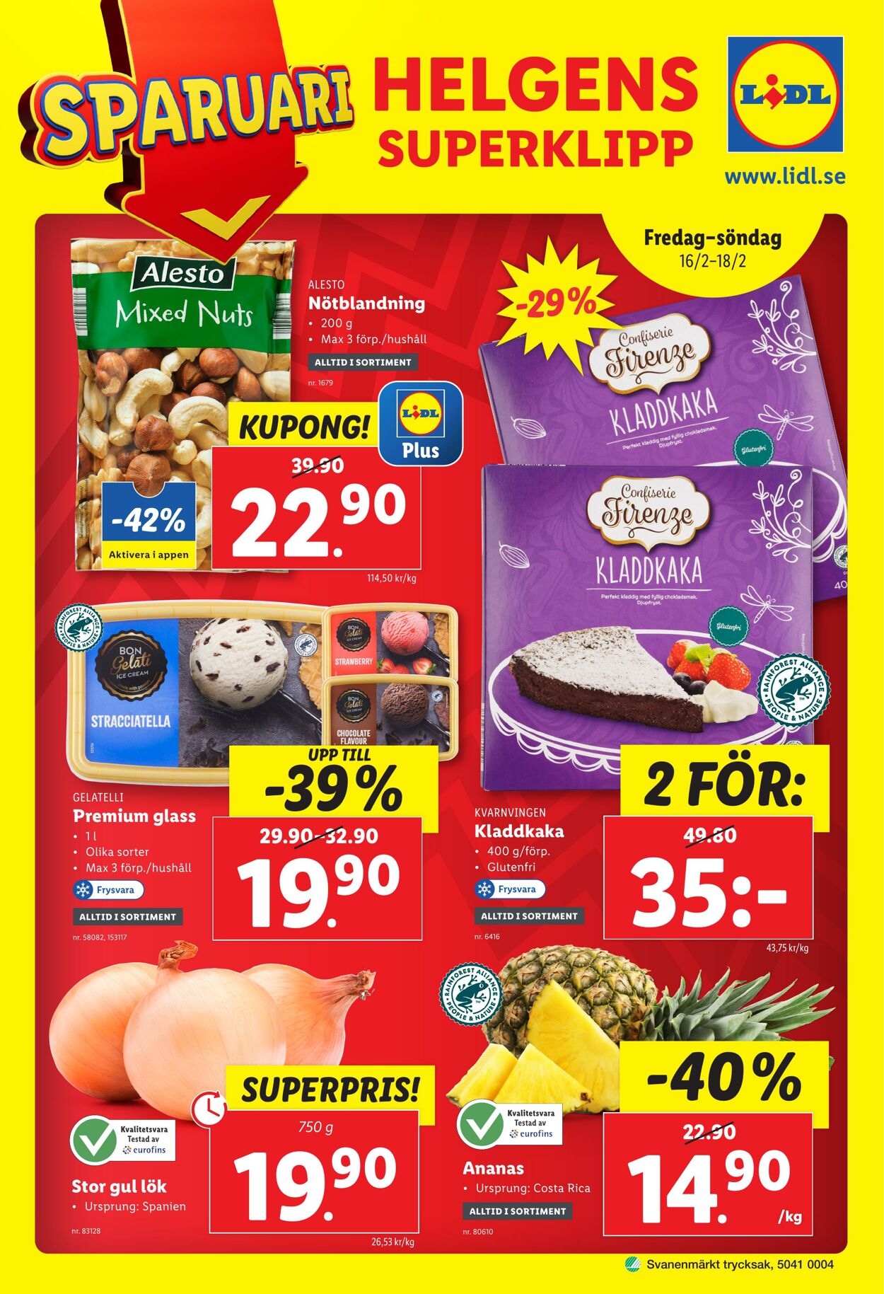 Erbjudanden Lidl 12.02.2024 - 18.02.2024