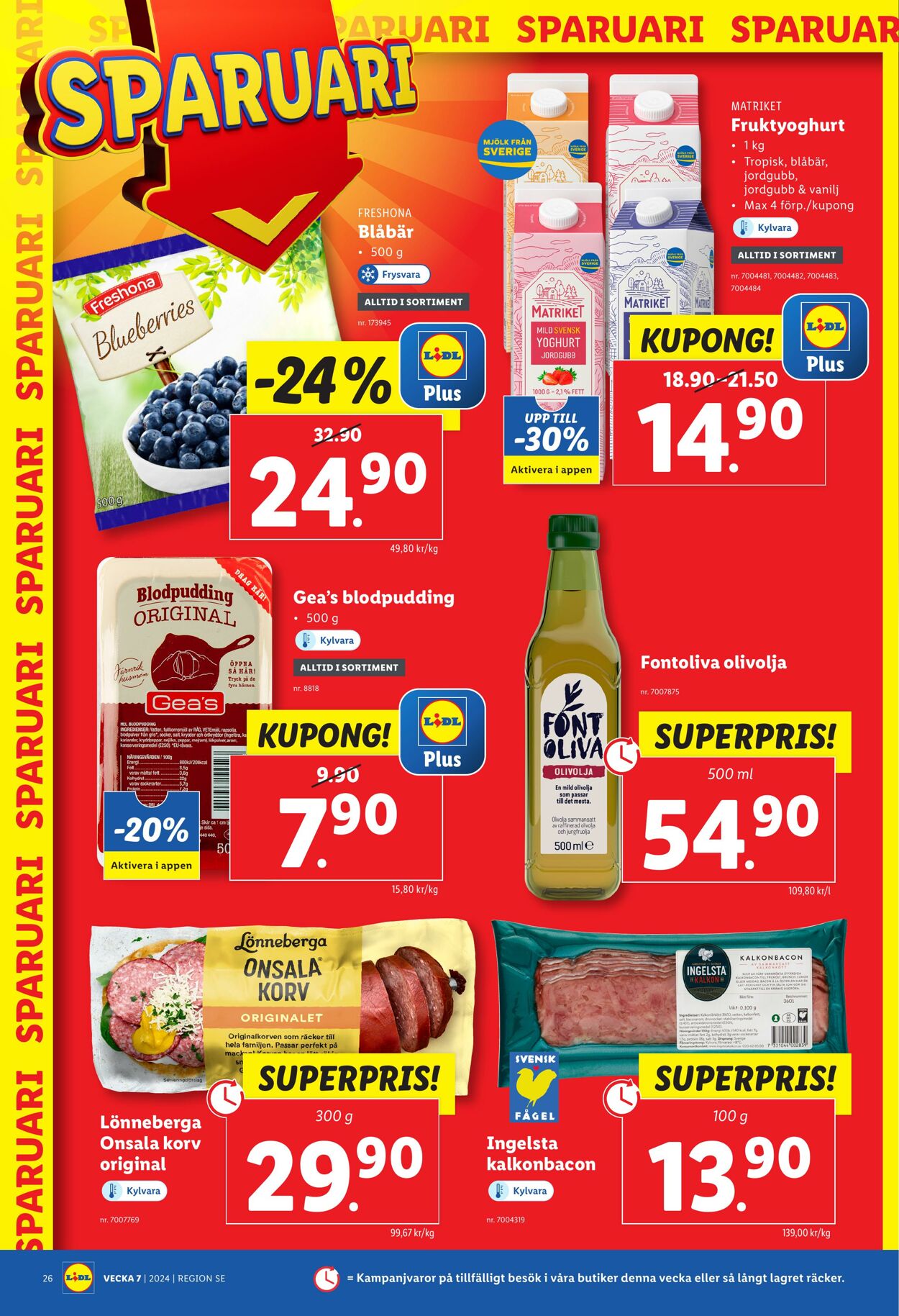 Erbjudanden Lidl 12.02.2024 - 18.02.2024