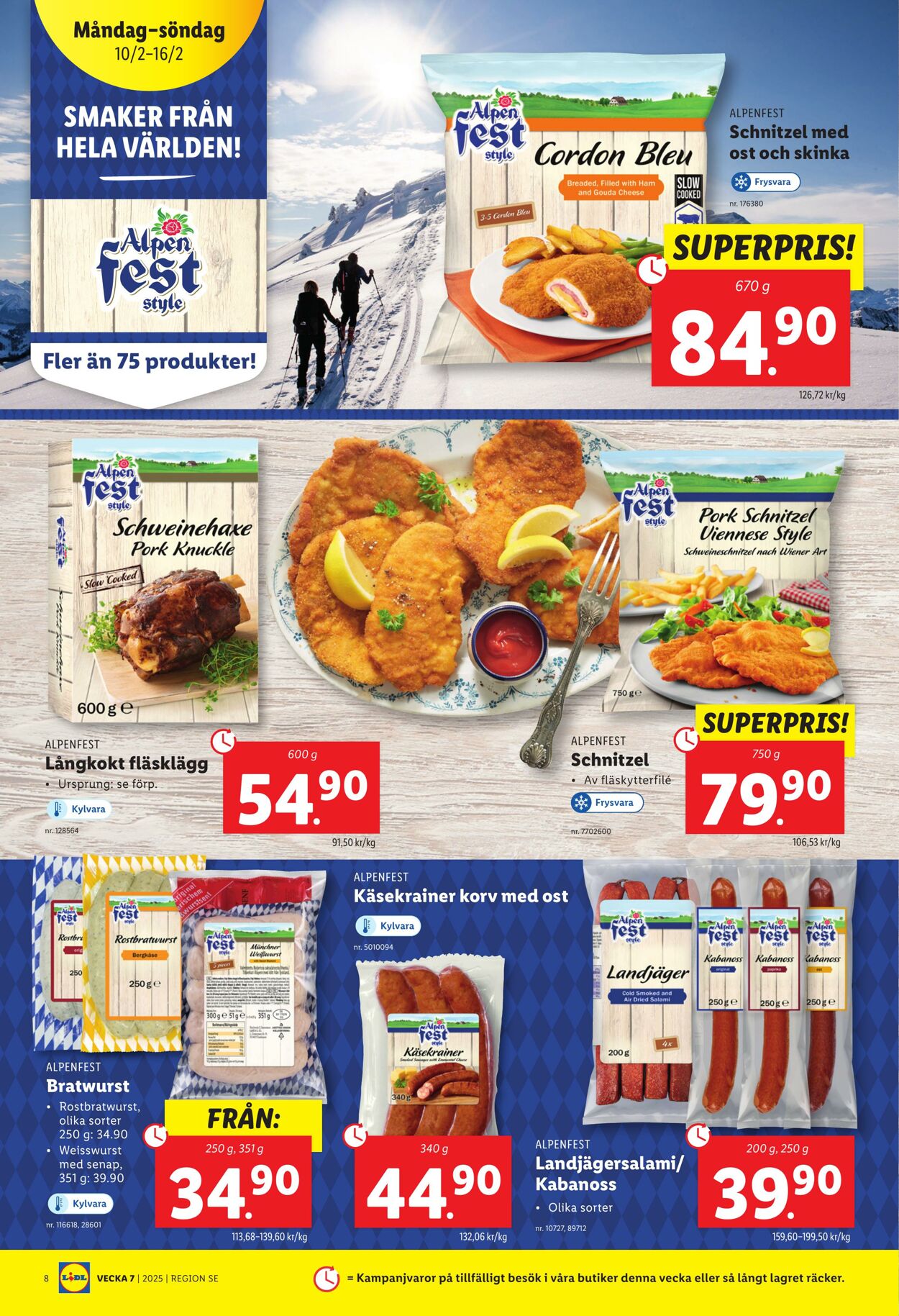 Erbjudanden Lidl 10.02.2025 - 16.02.2025