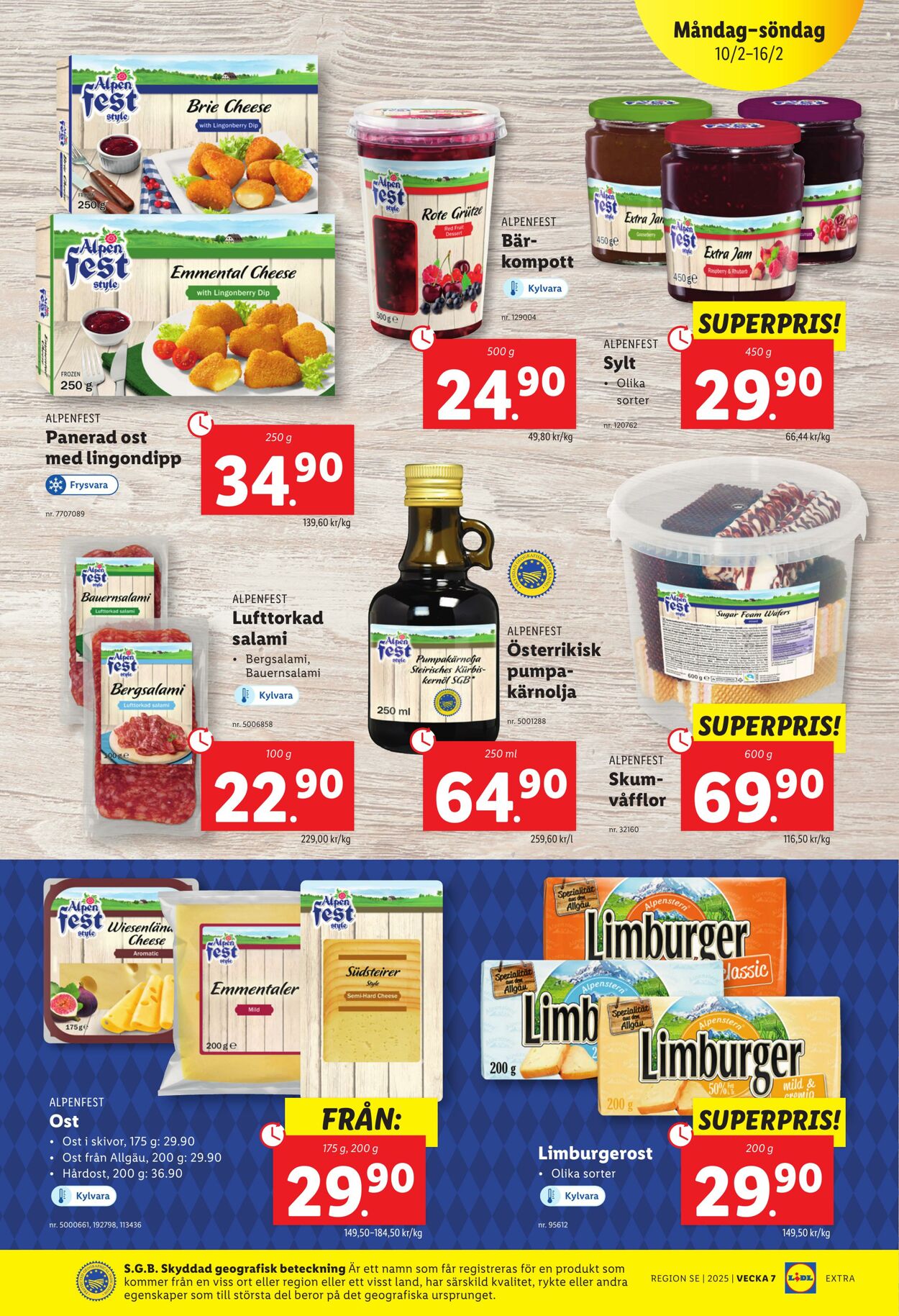 Erbjudanden Lidl 10.02.2025 - 16.02.2025