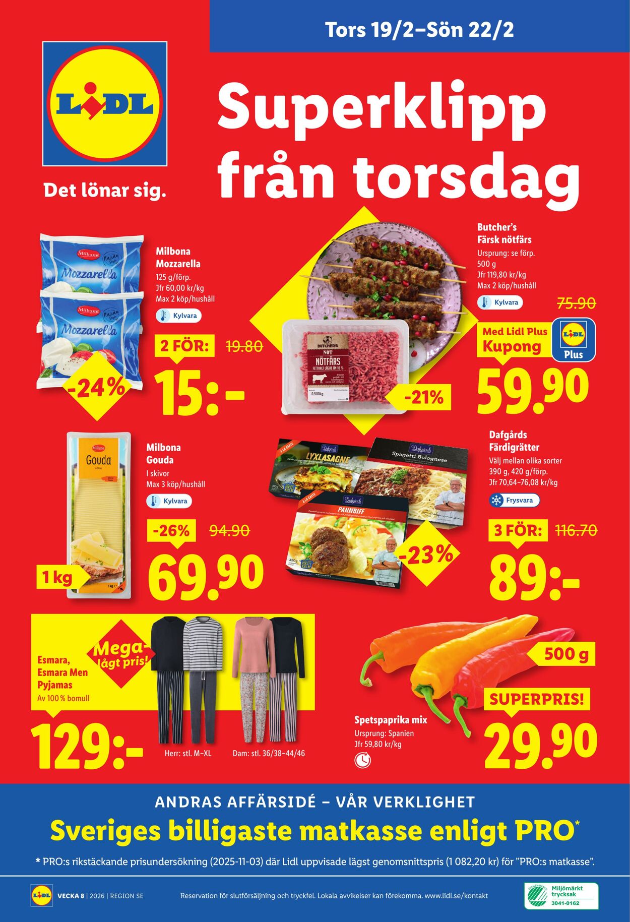 Erbjudanden Lidl 16.02.2026 - 22.02.2026