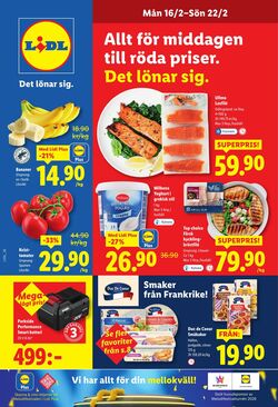 Erbjudanden Lidl 16.02.2026 - 22.02.2026