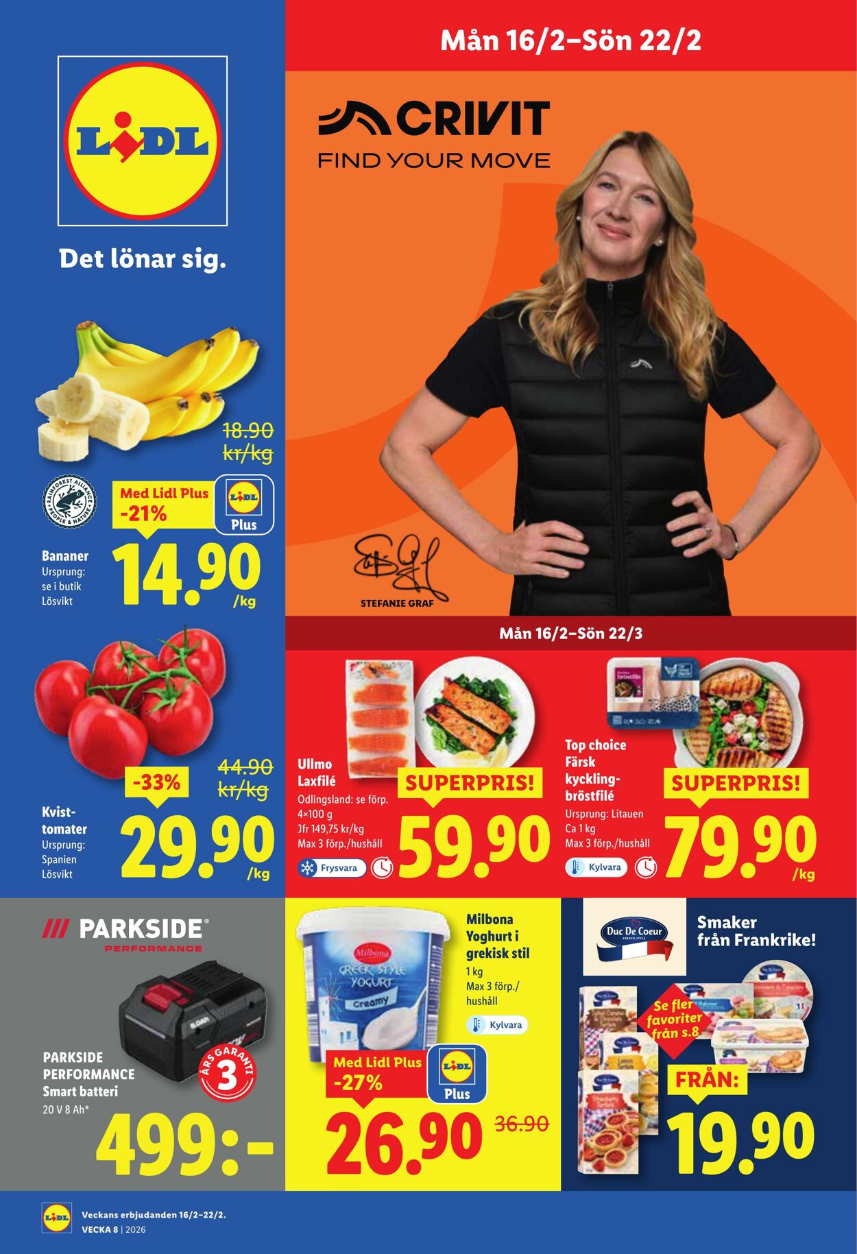 Erbjudanden Lidl 16.02.2026 - 22.02.2026