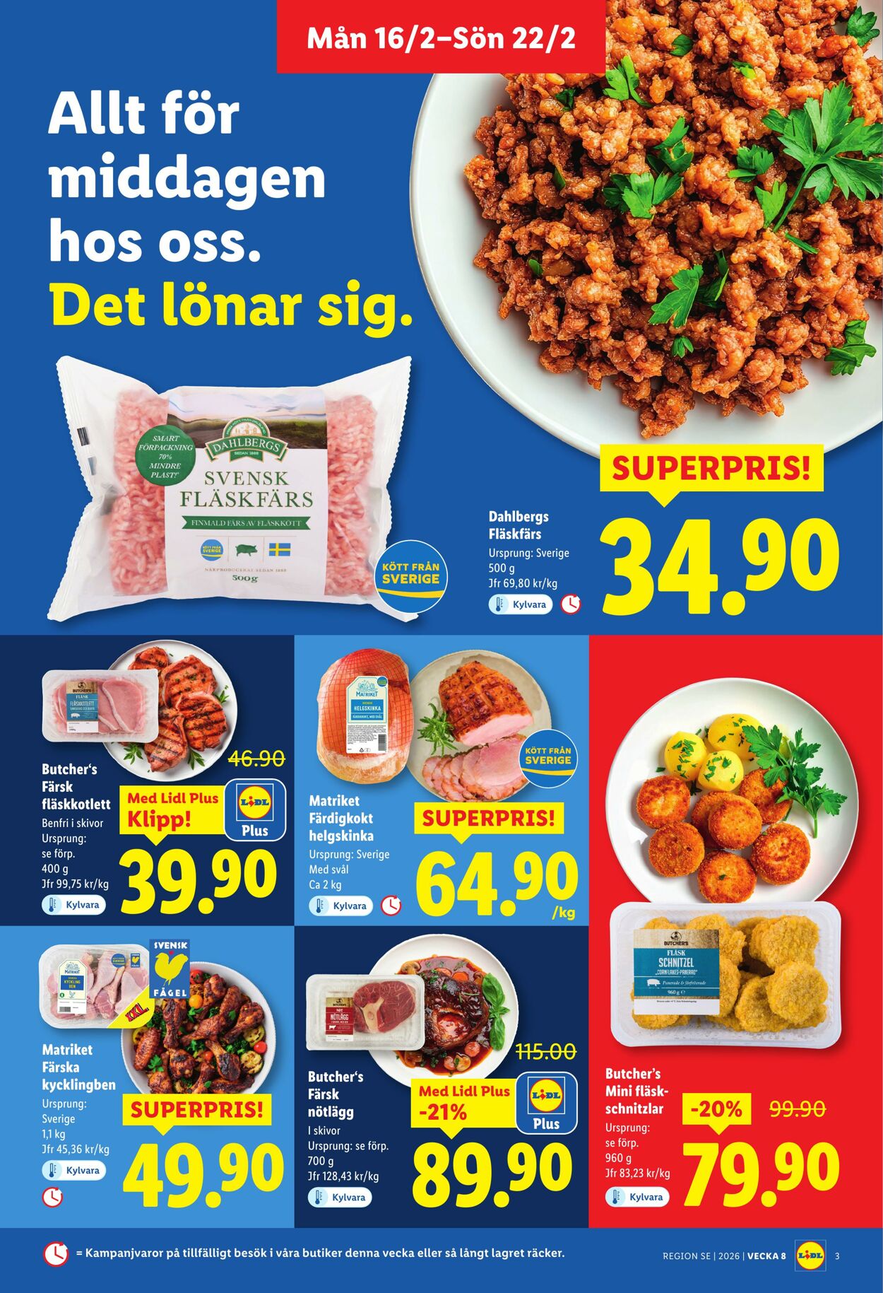 Erbjudanden Lidl 16.02.2026 - 22.02.2026