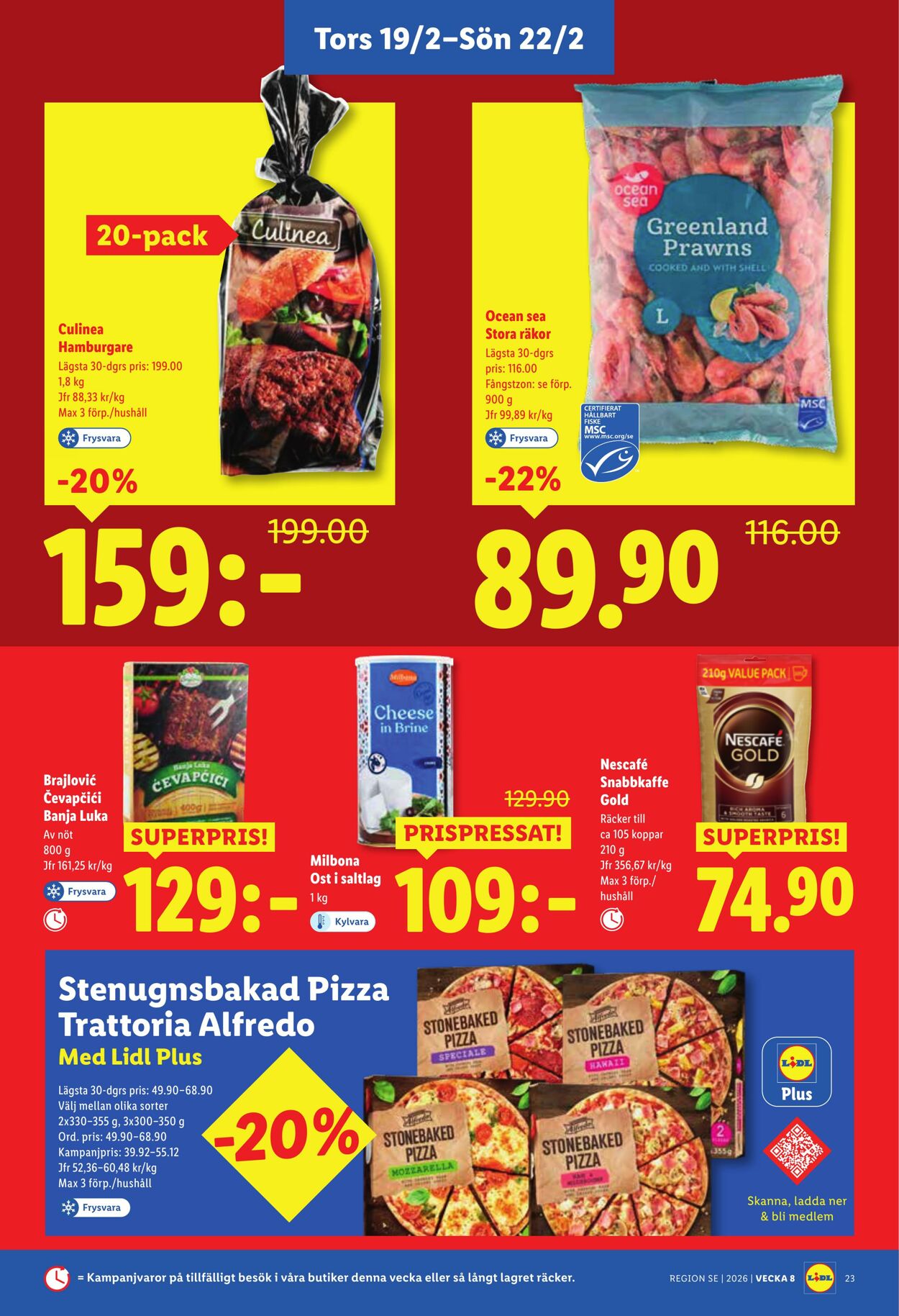 Erbjudanden Lidl 16.02.2026 - 22.02.2026