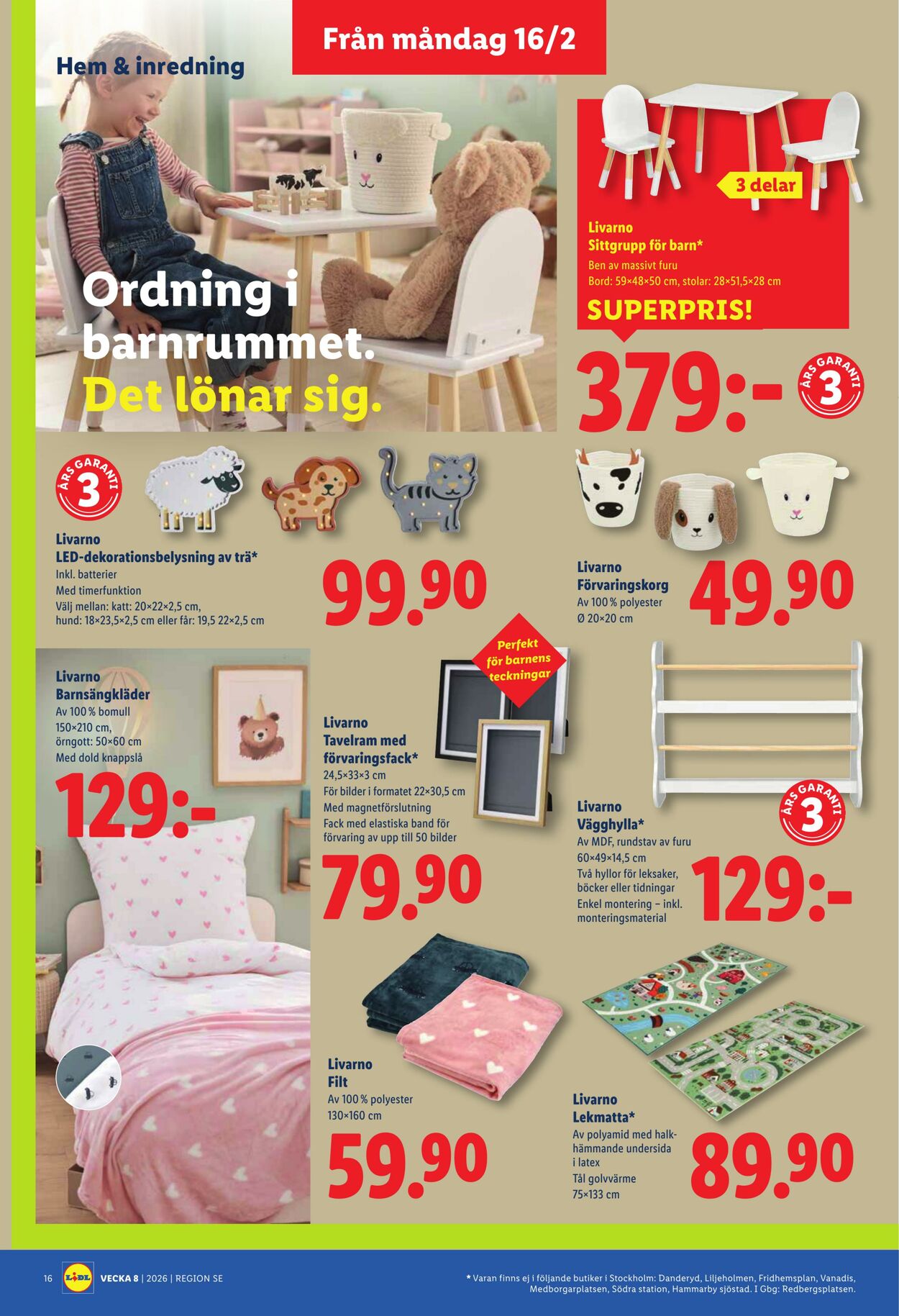 Erbjudanden Lidl 16.02.2026 - 22.02.2026