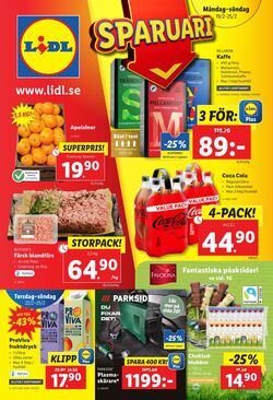 Erbjudanden Lidl 19.02.2024 - 25.02.2024