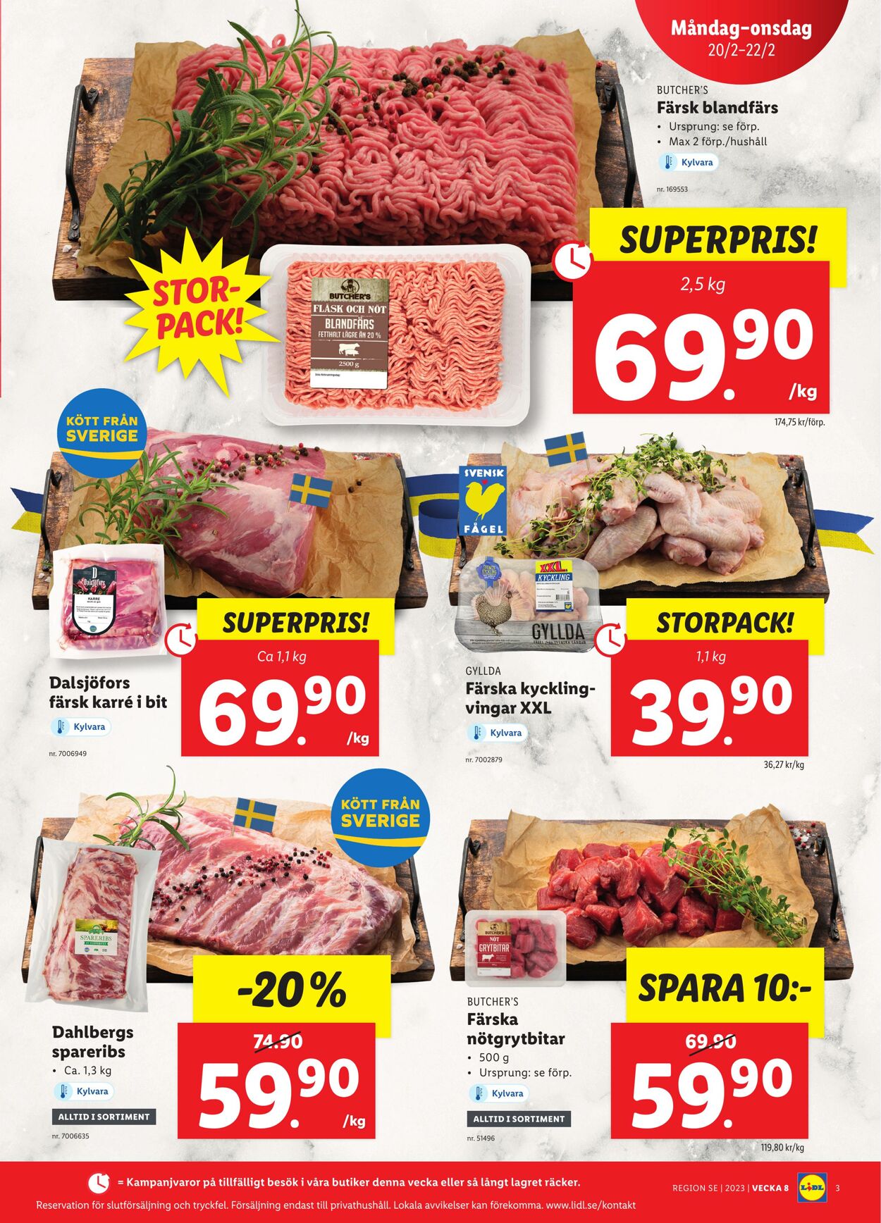 Erbjudanden Lidl 20.02.2023 - 26.02.2023