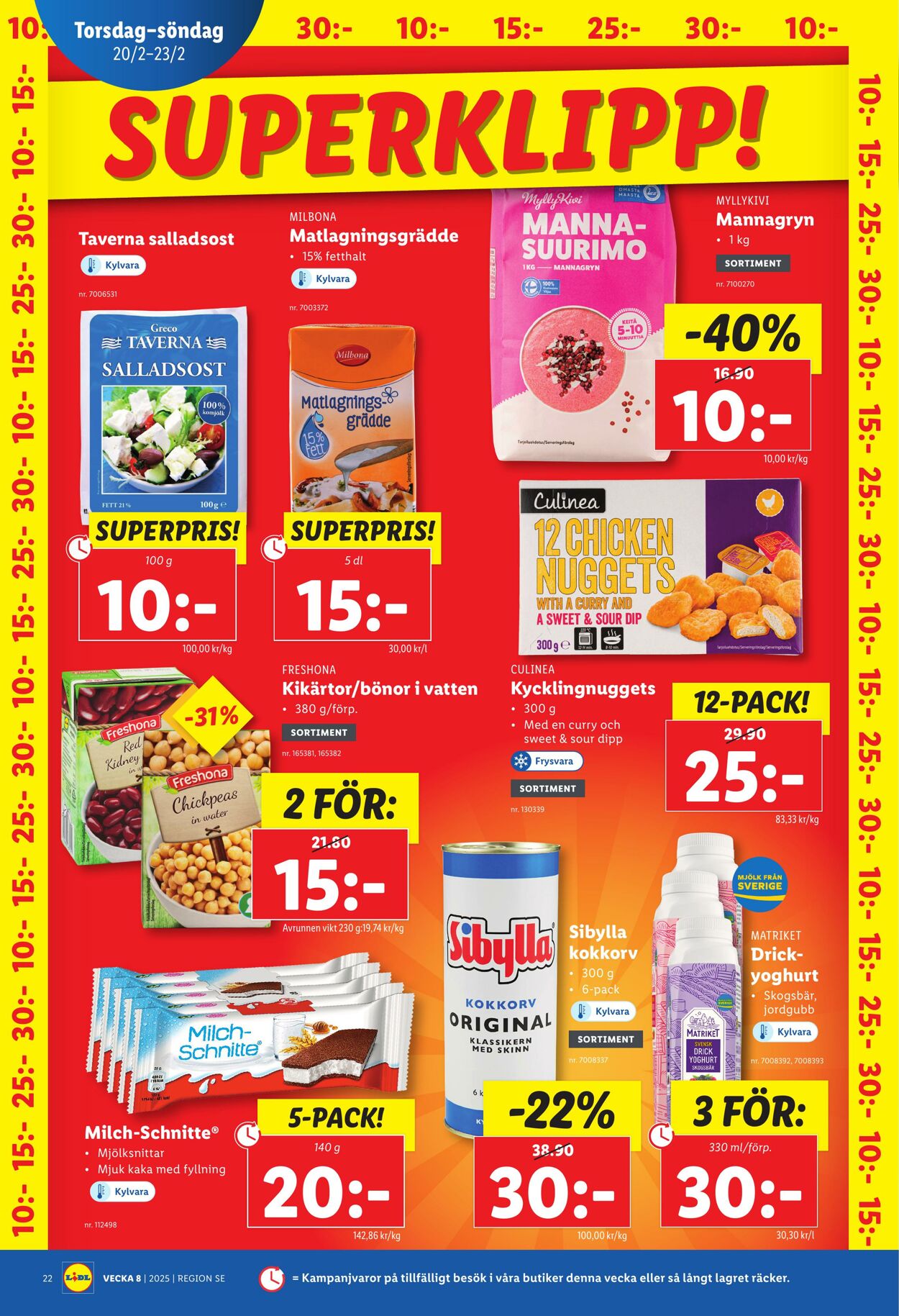 Erbjudanden Lidl 17.02.2025 - 23.02.2025