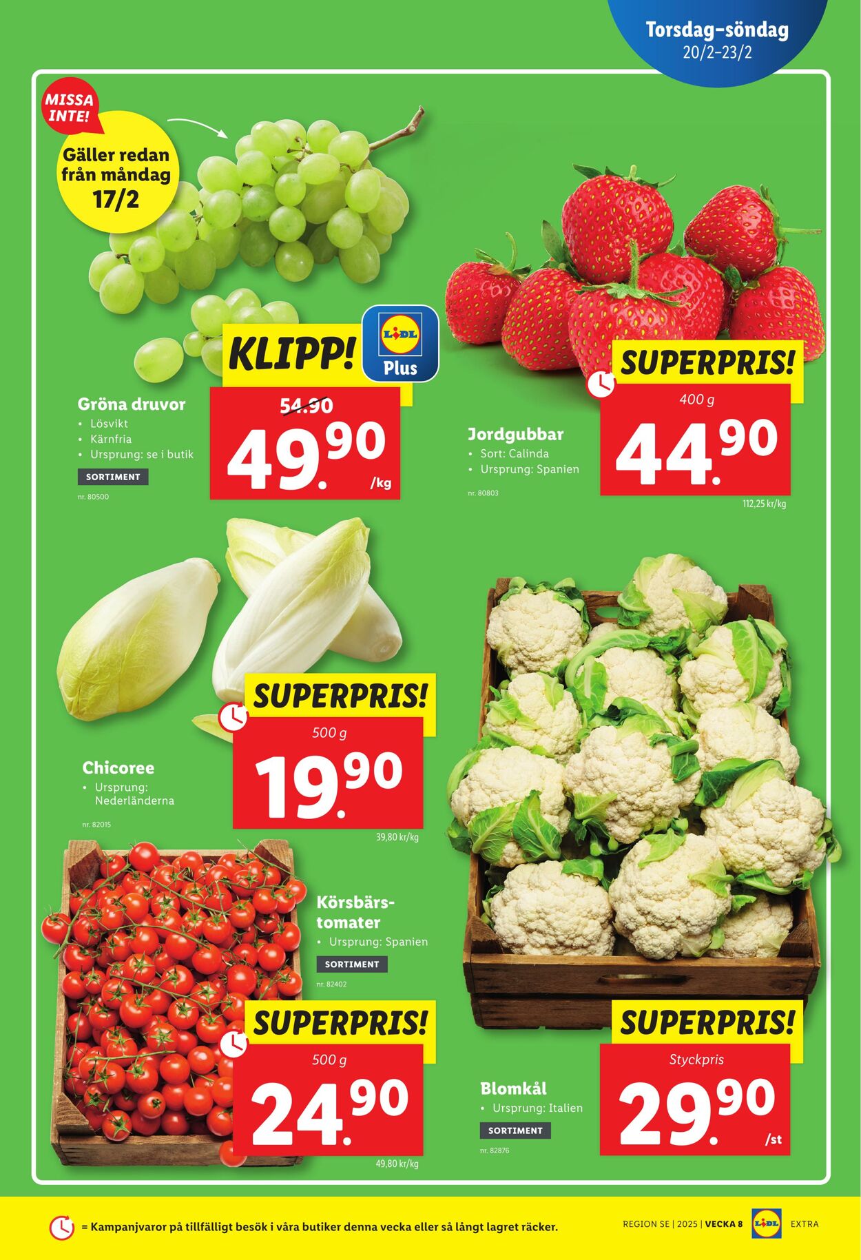 Erbjudanden Lidl 17.02.2025 - 23.02.2025