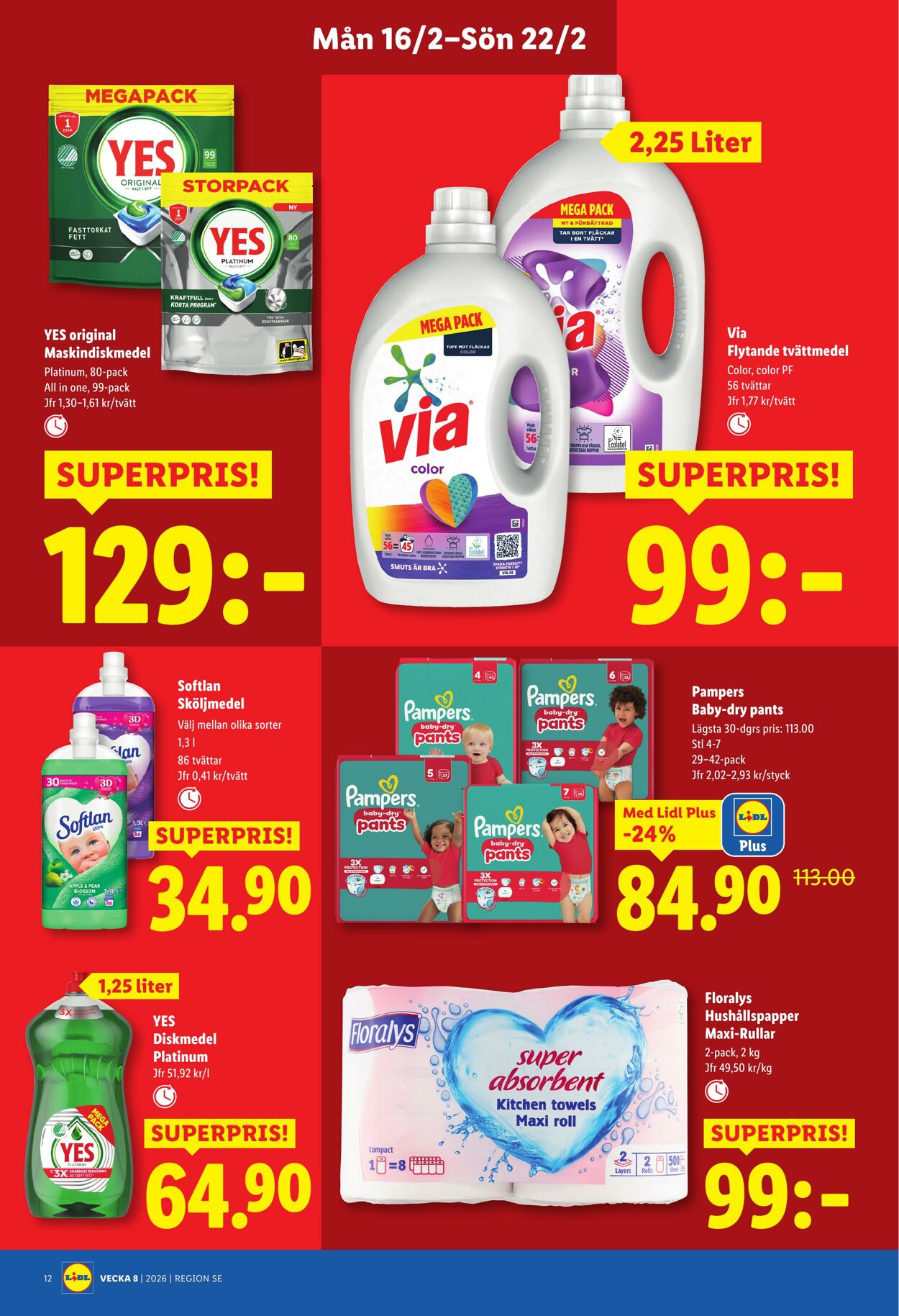 Erbjudanden Lidl 16.02.2026 - 22.02.2026