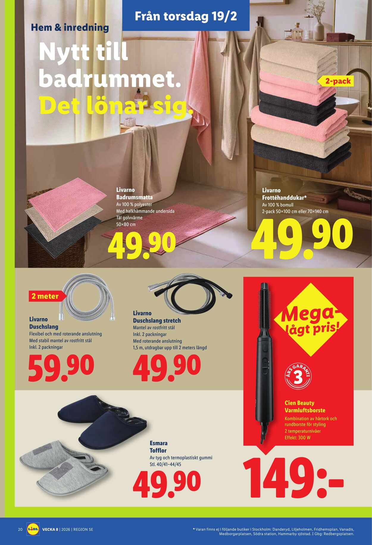 Erbjudanden Lidl 16.02.2026 - 22.02.2026