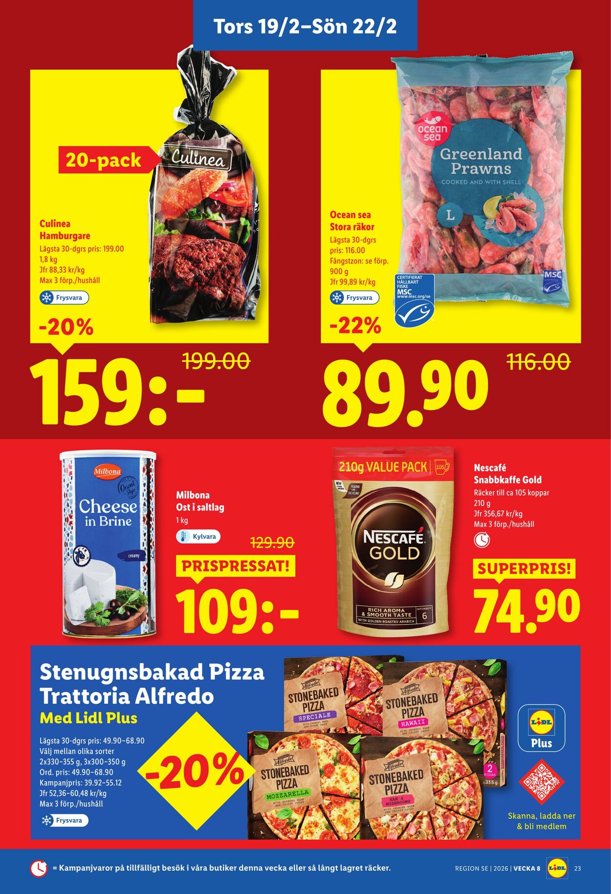 Erbjudanden Lidl 16.02.2026 - 22.02.2026