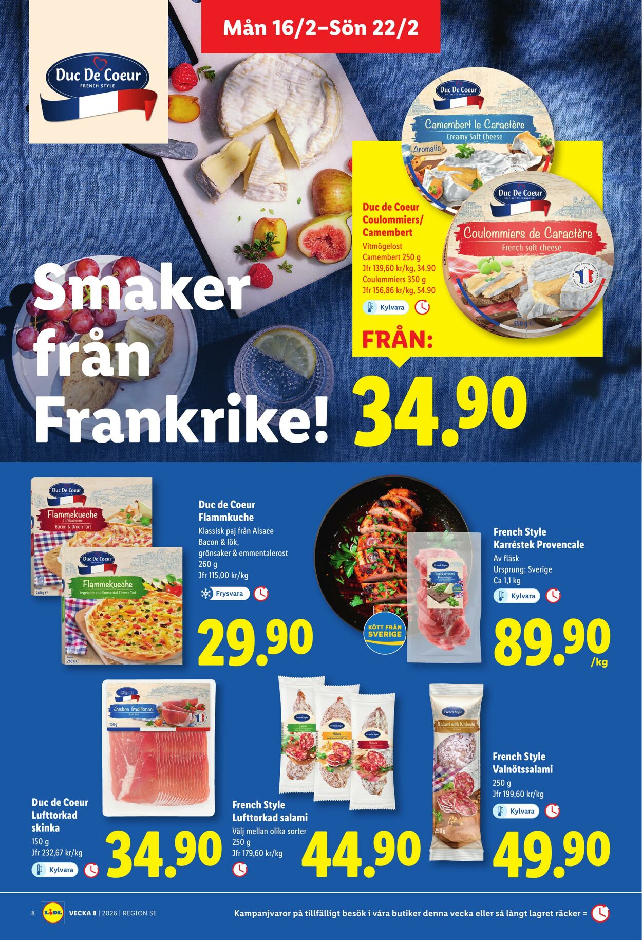 Erbjudanden Lidl 16.02.2026 - 22.02.2026