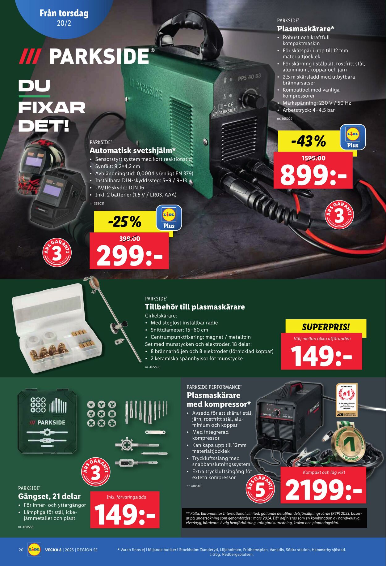 Erbjudanden Lidl 17.02.2025 - 23.02.2025