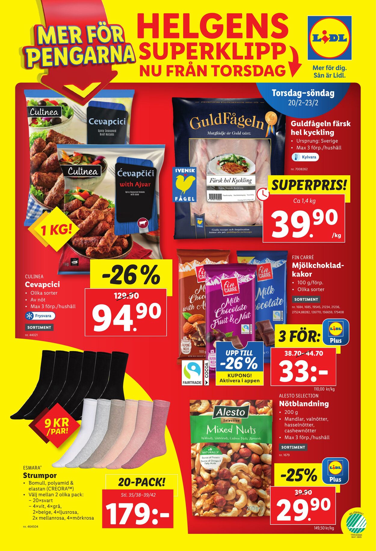 Erbjudanden Lidl 17.02.2025 - 23.02.2025