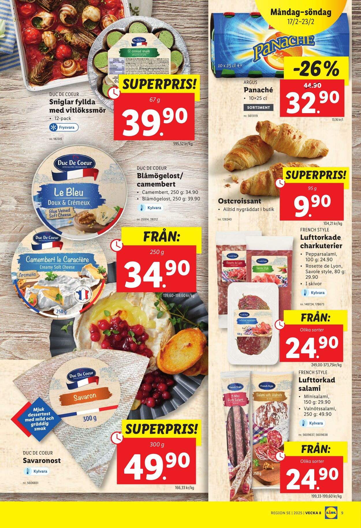 Erbjudanden Lidl 17.02.2025 - 23.02.2025