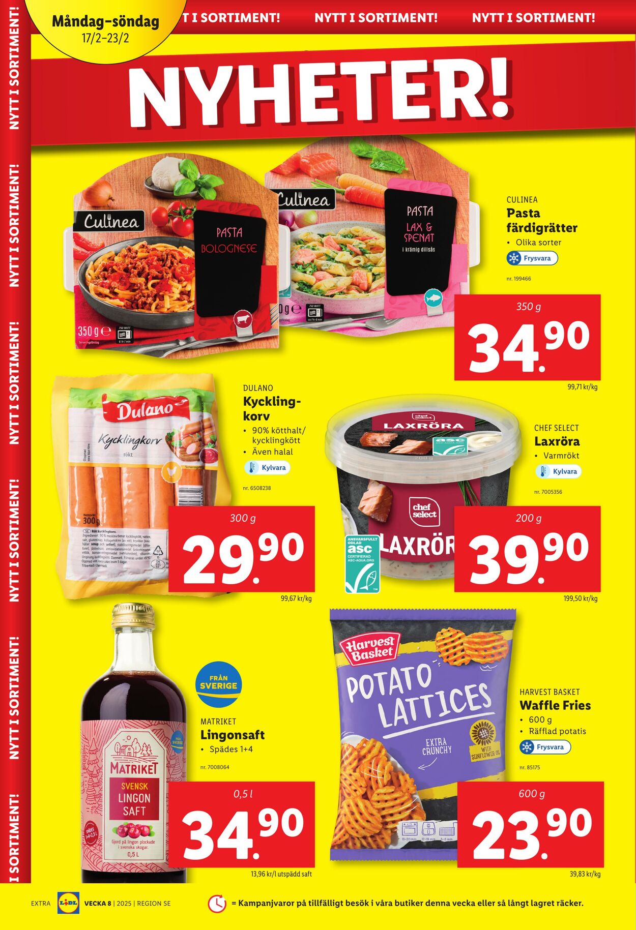 Erbjudanden Lidl 17.02.2025 - 23.02.2025