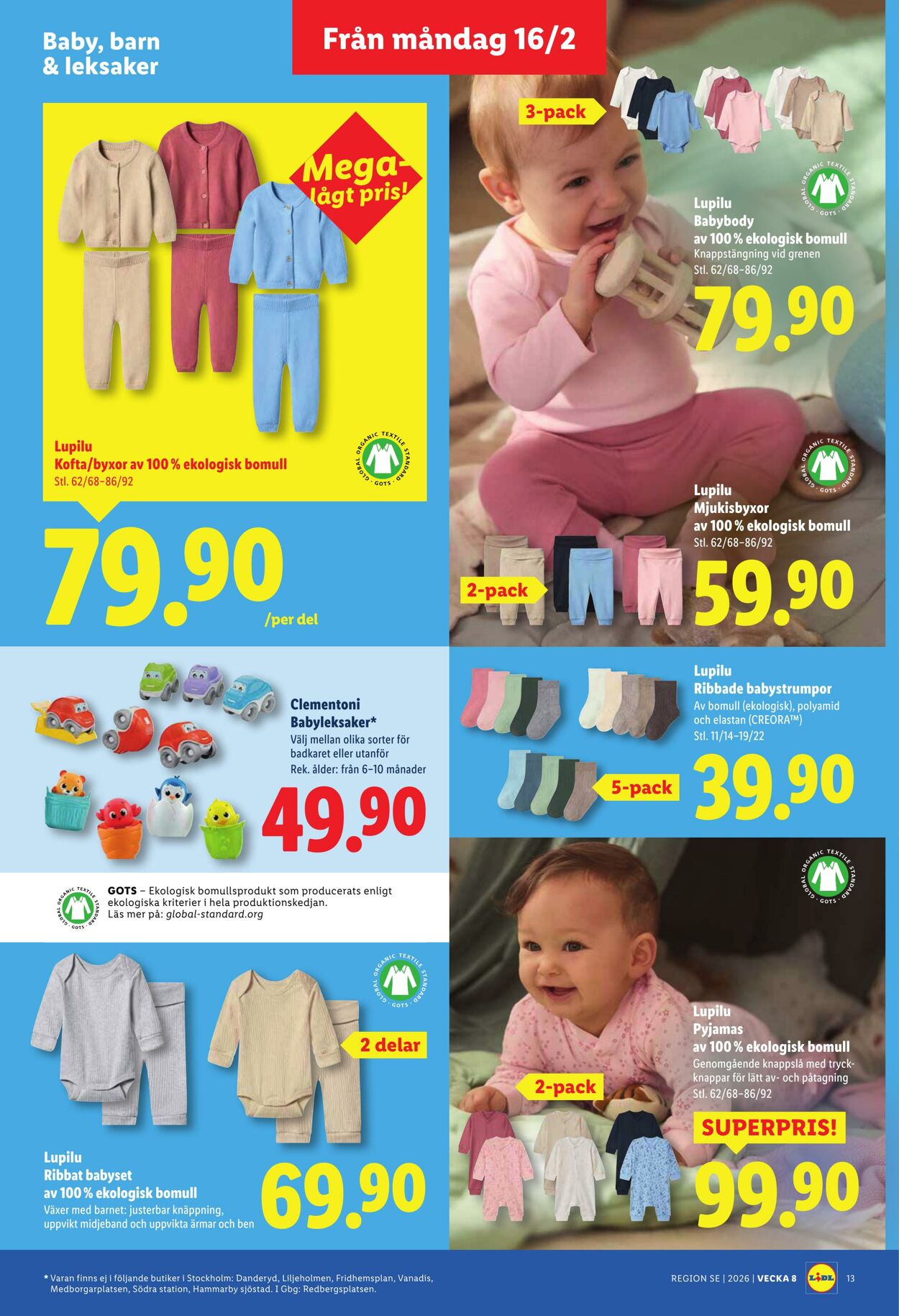Erbjudanden Lidl 16.02.2026 - 22.02.2026