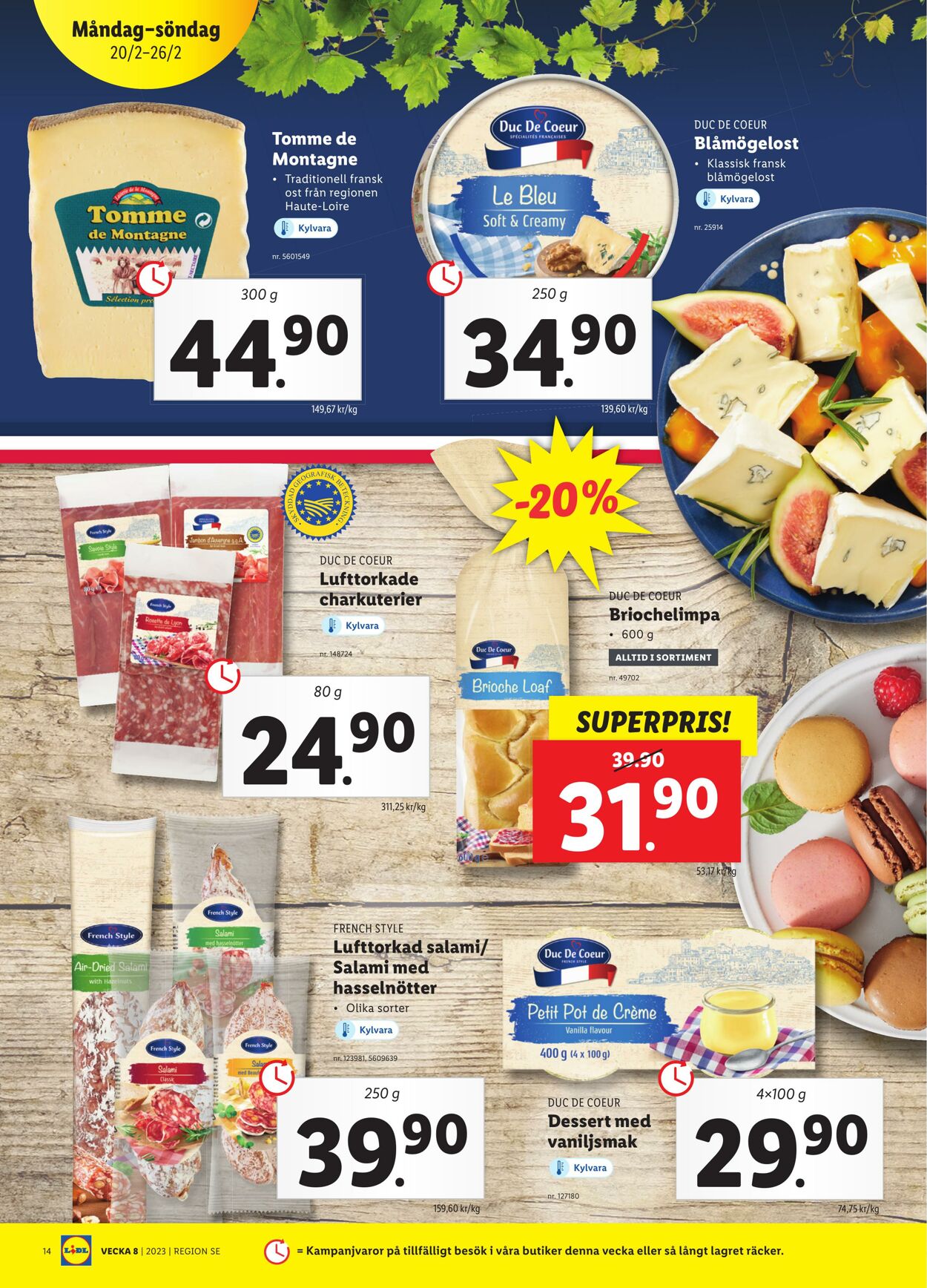 Erbjudanden Lidl 20.02.2023 - 26.02.2023