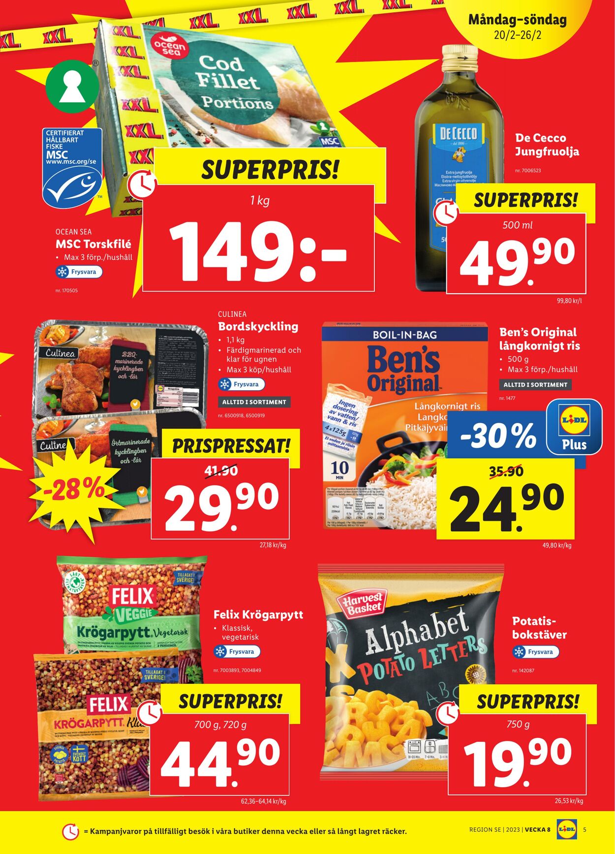 Erbjudanden Lidl 20.02.2023 - 26.02.2023