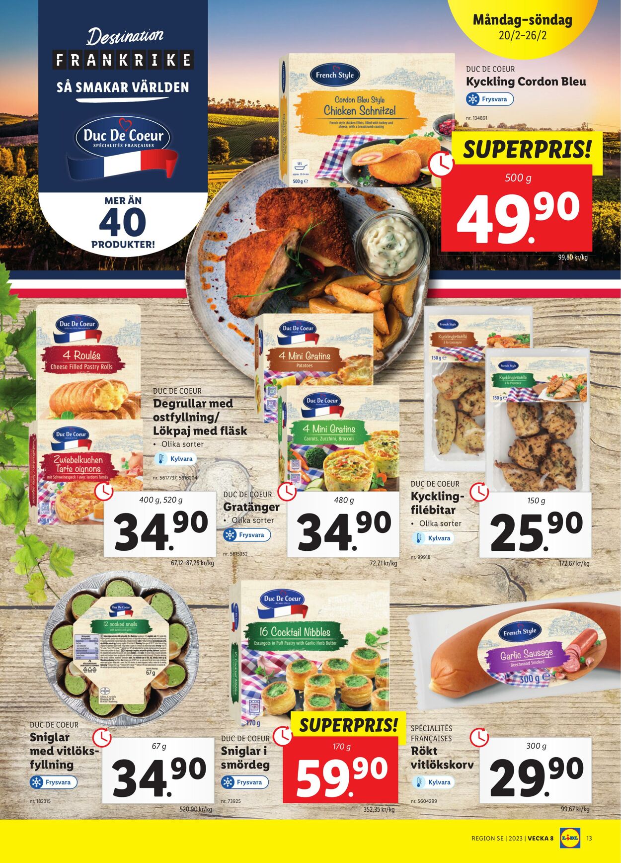 Erbjudanden Lidl 20.02.2023 - 26.02.2023