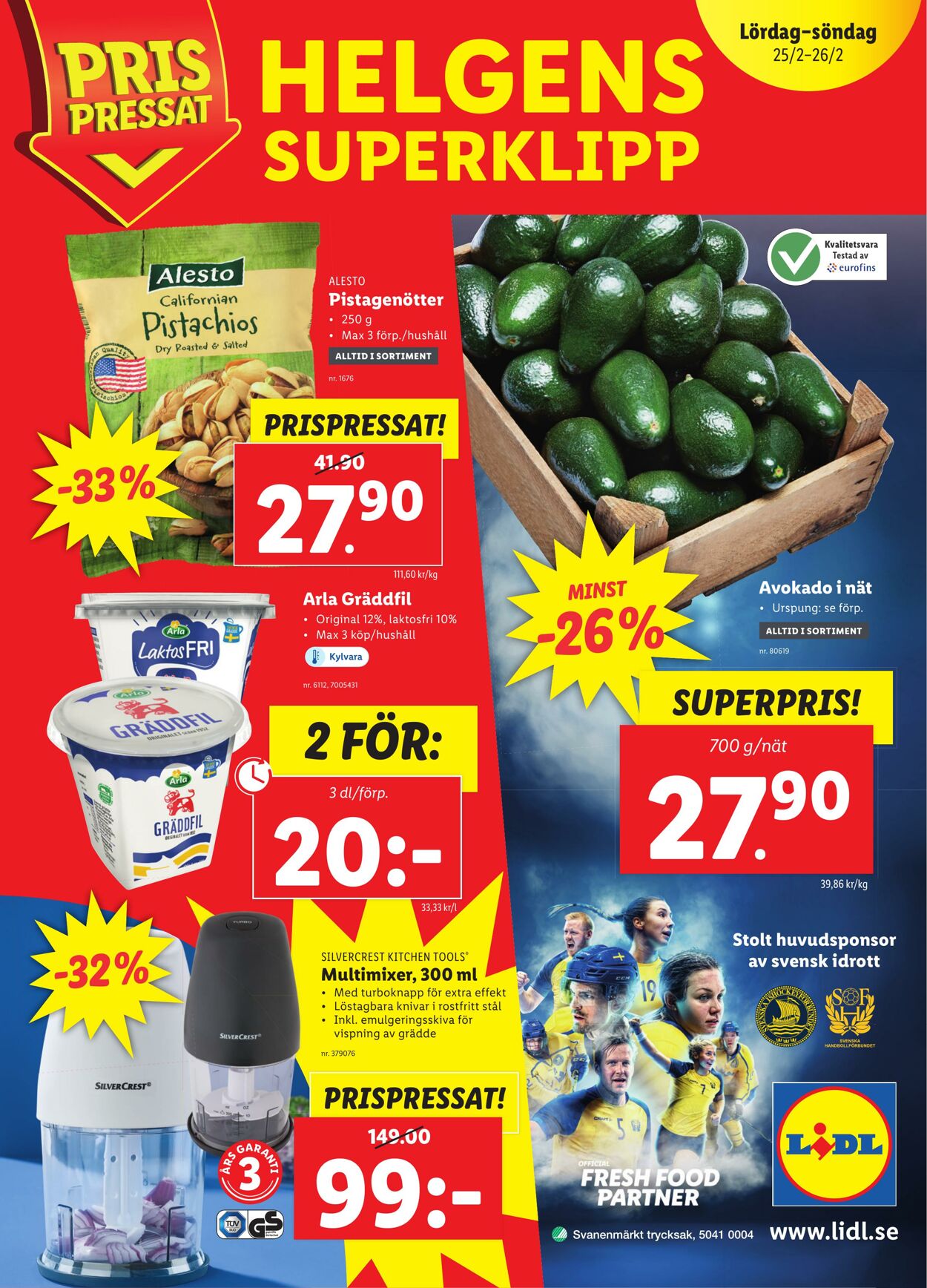 Erbjudanden Lidl 20.02.2023 - 26.02.2023