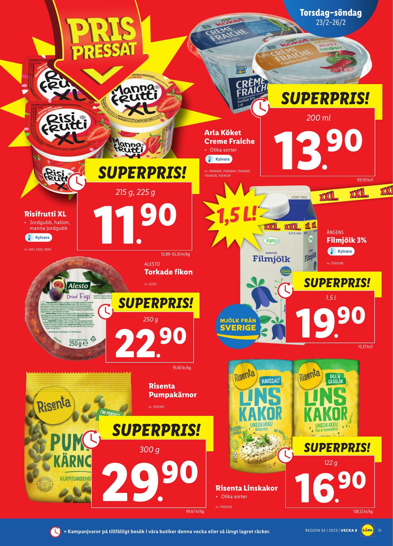 Erbjudanden Lidl 20.02.2023 - 26.02.2023