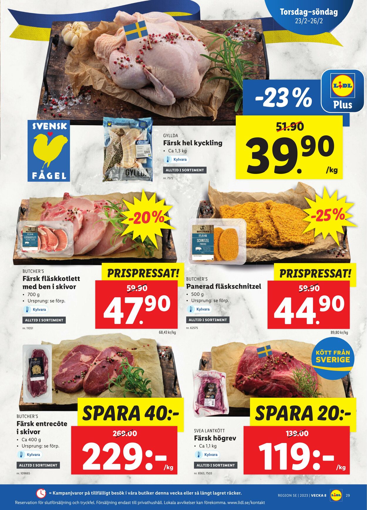 Erbjudanden Lidl 20.02.2023 - 26.02.2023