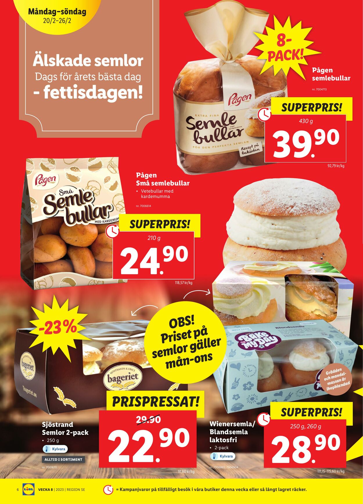 Erbjudanden Lidl 20.02.2023 - 26.02.2023